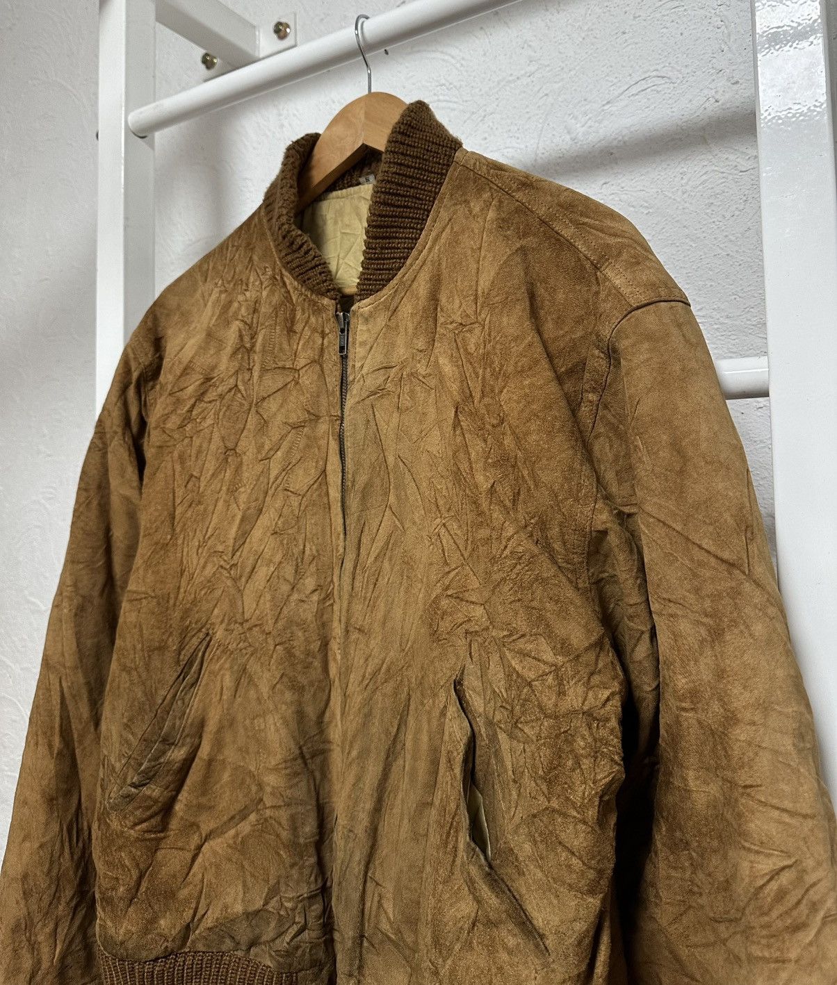 Levi's Levi’s Vintage Leather Bomber Jacket Size S 90s Size US S / EU 44-46 / 1 - 2 Thumbnail