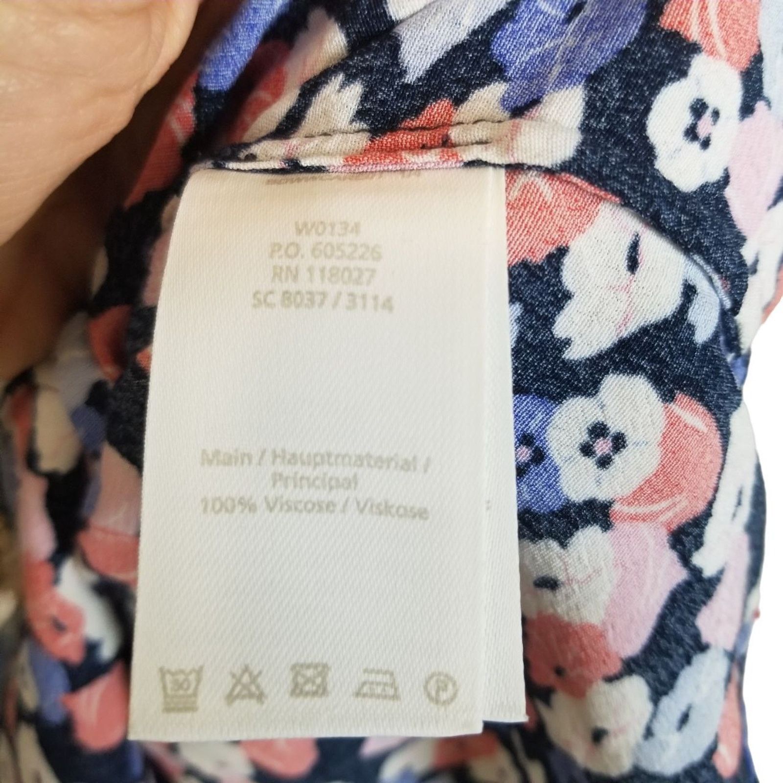 Boden Boden Womens Hotchpotch Ditsy Floral Top Size 2 Pintuck Size XS / US 0-2 / IT 36-38 - 8 Thumbnail