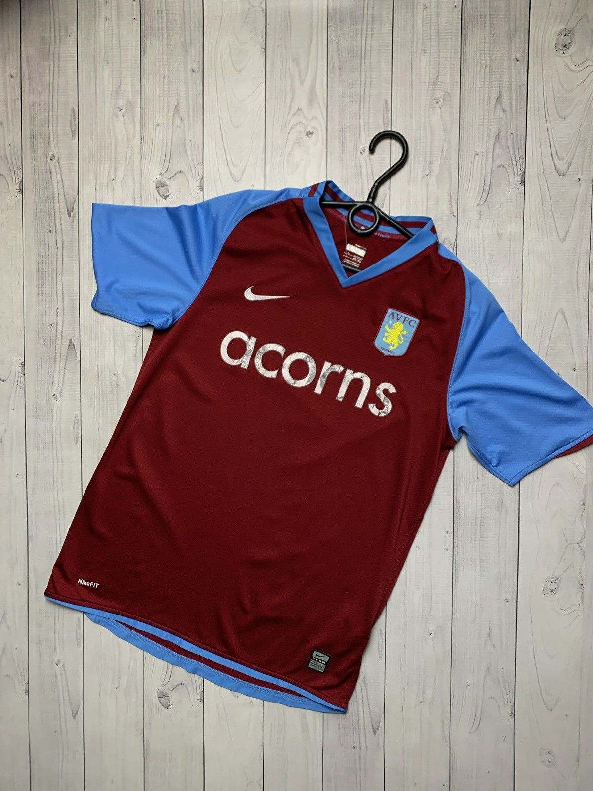 Nike × Vintage Vintage Nike Aston villa soccer jersey size Xs Size US XS / EU 42 / 0 - 1 Thumbnail