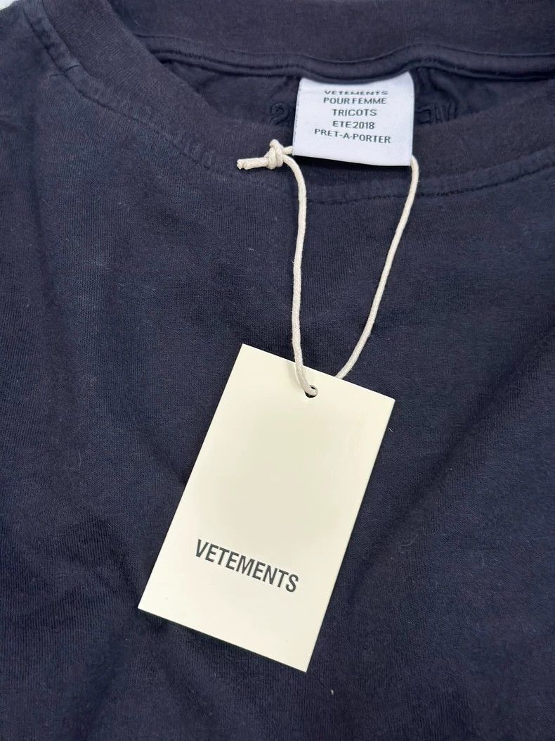 Vetements Vetements Patchwork Irregular Hem Sweatshirt Size US XS / EU 42 / 0 - 3 Thumbnail