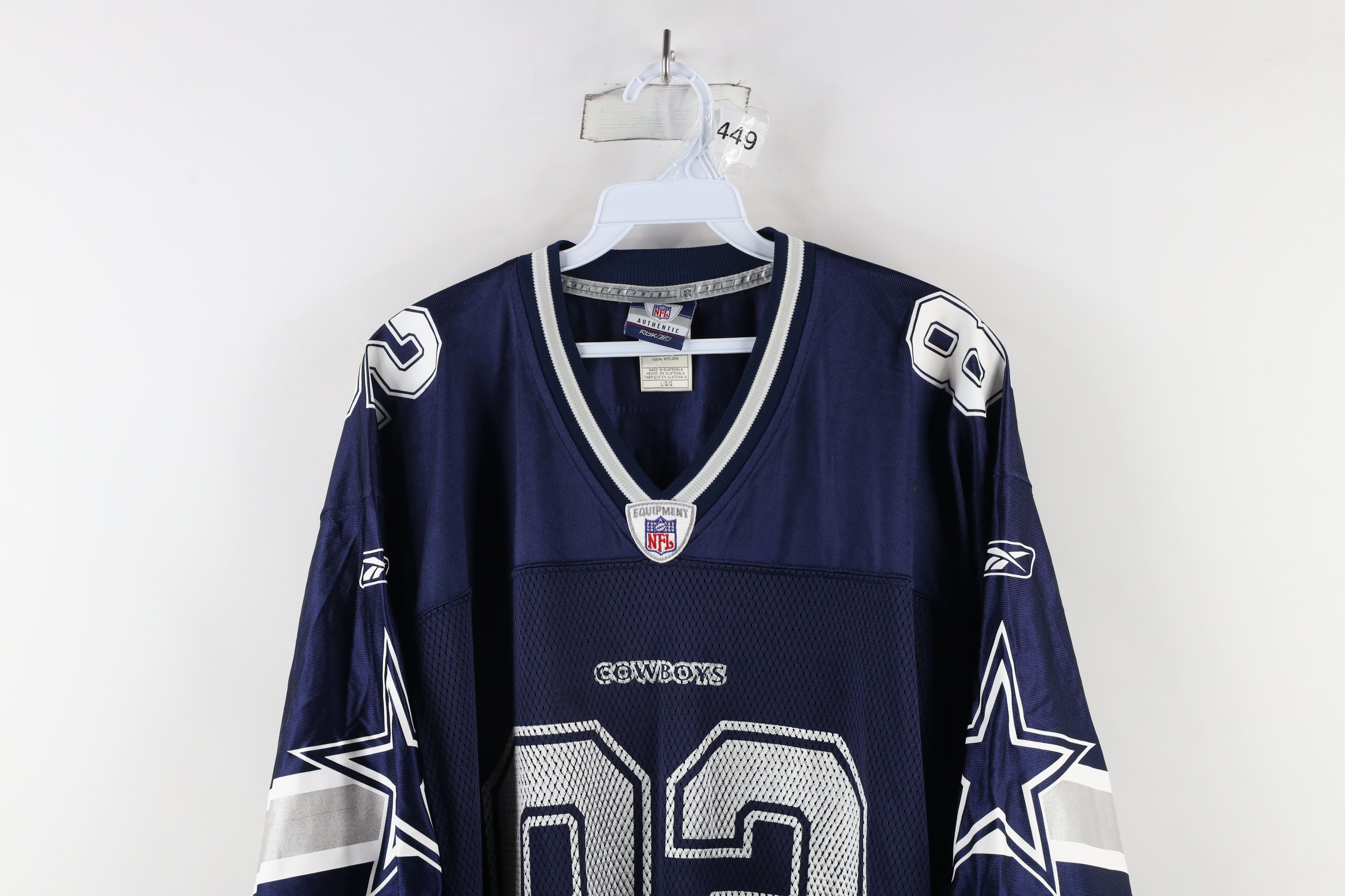 Reebok × Vintage Vintage Reebok Dallas Cowboys Football Jersey Blue #82 Size US L / EU 52-54 / 3 - 2 Thumbnail