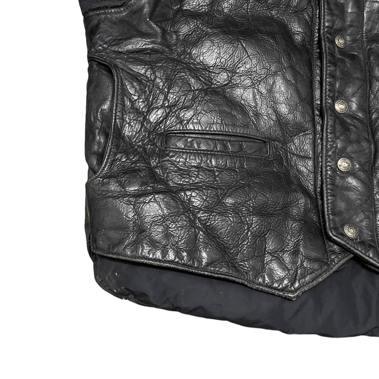 Schott Vintage Schott Goose Down Puffer Vest Size US L / EU 52-54 / 3 - 3 Thumbnail