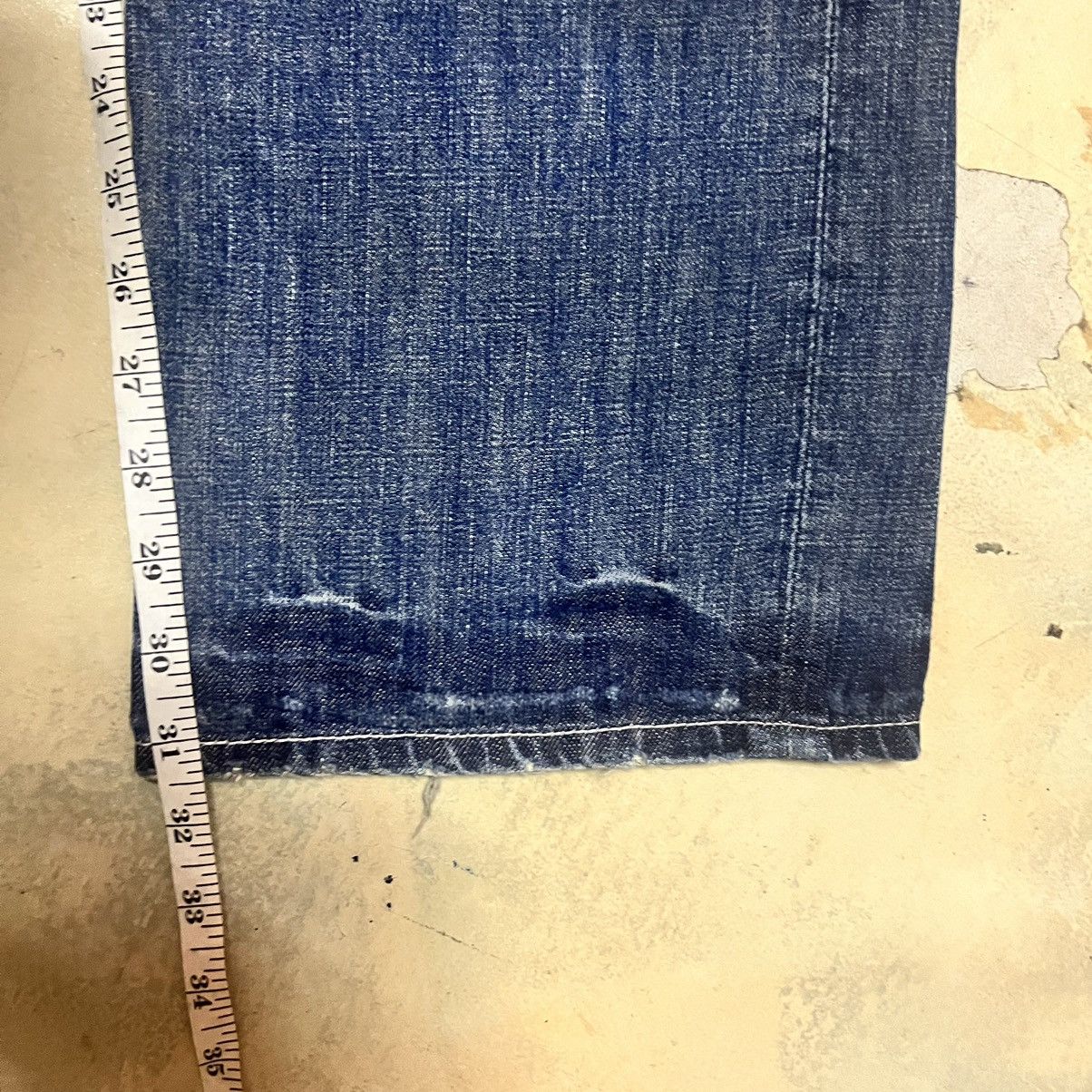 Global Work Global Work Distressed Denim Jeans Size US 31 - 14 Thumbnail