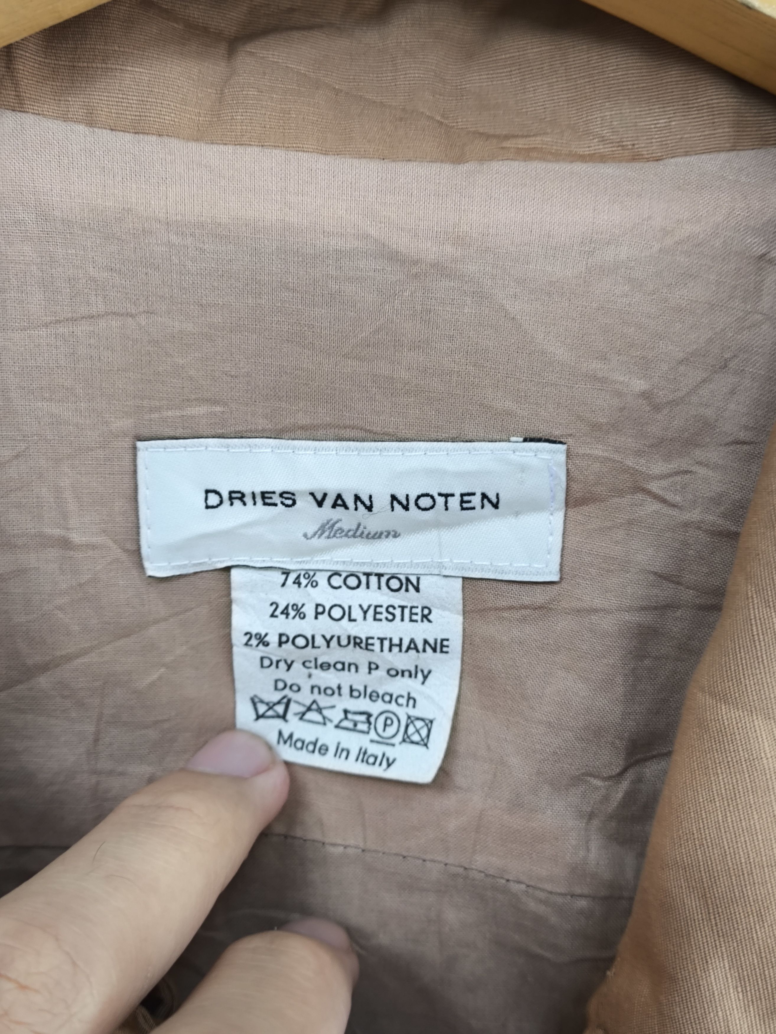 Dries Van Noten Vtg dries van noten bikers cargo Ramones style jacket Size US M / EU 48-50 / 2 - 2 Thumbnail