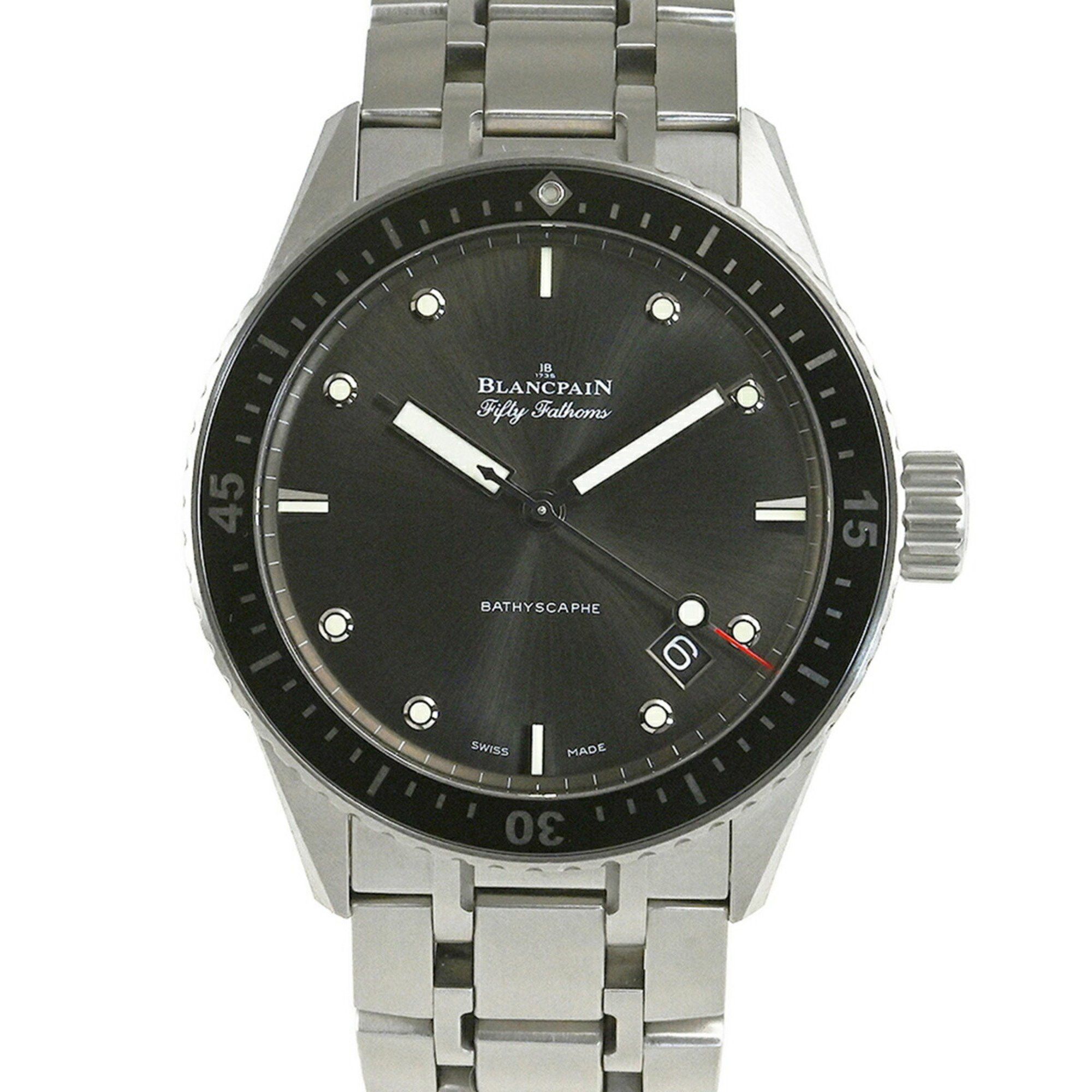 Other BLANCPAIN Fifty Fathoms Flyback Bathyscaphe Wristwatch 5000-1110-70B Size ONE SIZE - 1 Thumbnail