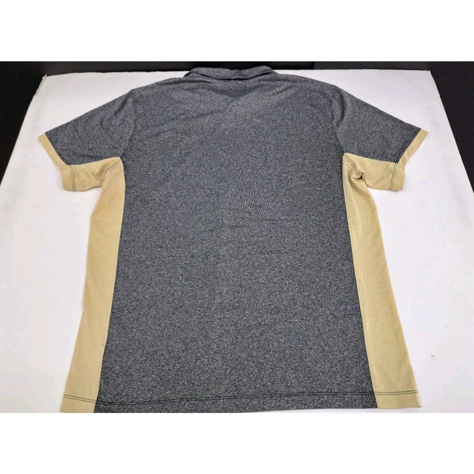 Nike Nike Dri-Fit Polo Shirt Mens Short Sleeve Colorado Buffaloes XL Grey/Tan Size US XL / EU 56 / 4 - 3 Thumbnail