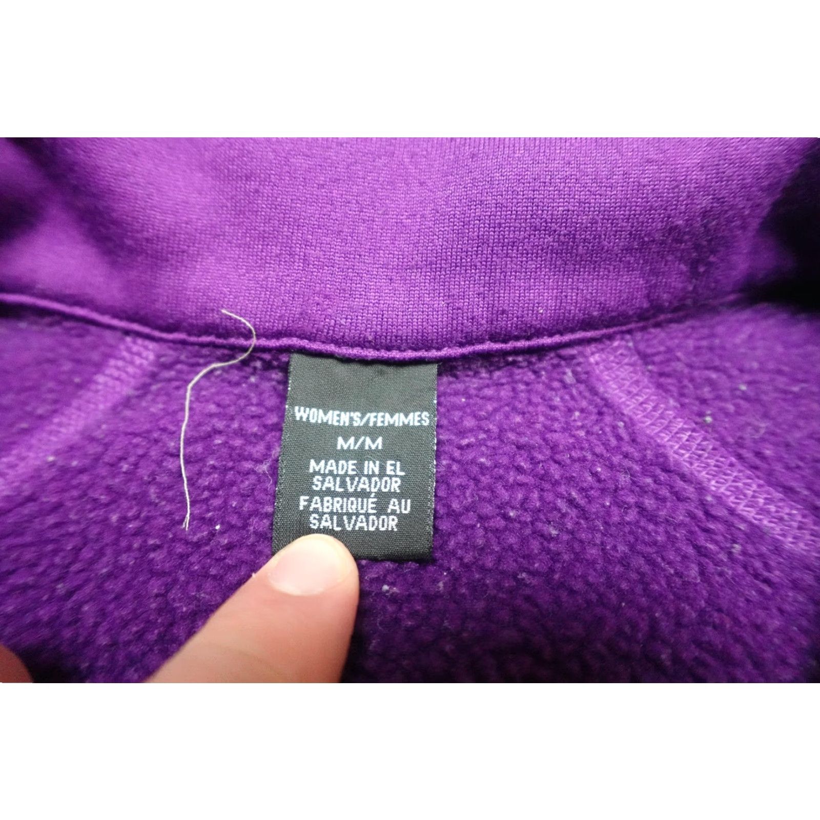Mountain Hardwear VINTAGE Mountain Hardwear Quarter Zip Womens Medium Purple Fleece Hiking Top Hiking Size M / US 6-8 / IT 42-44 - 2 Thumbnail