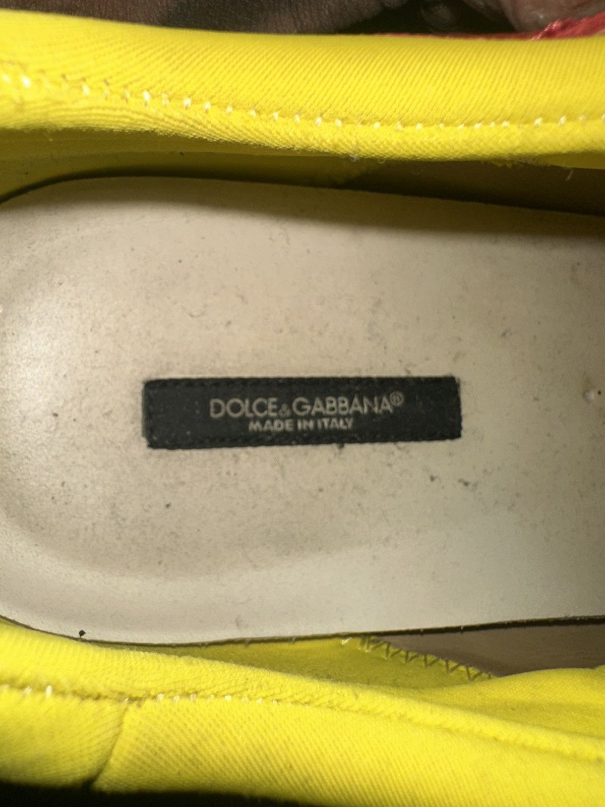 Dolce & Gabbana Dolce & Gabbana CS1424 Multicolor Leather Suede Sneakers (8) Size US 8 / EU 41 - 6 Thumbnail