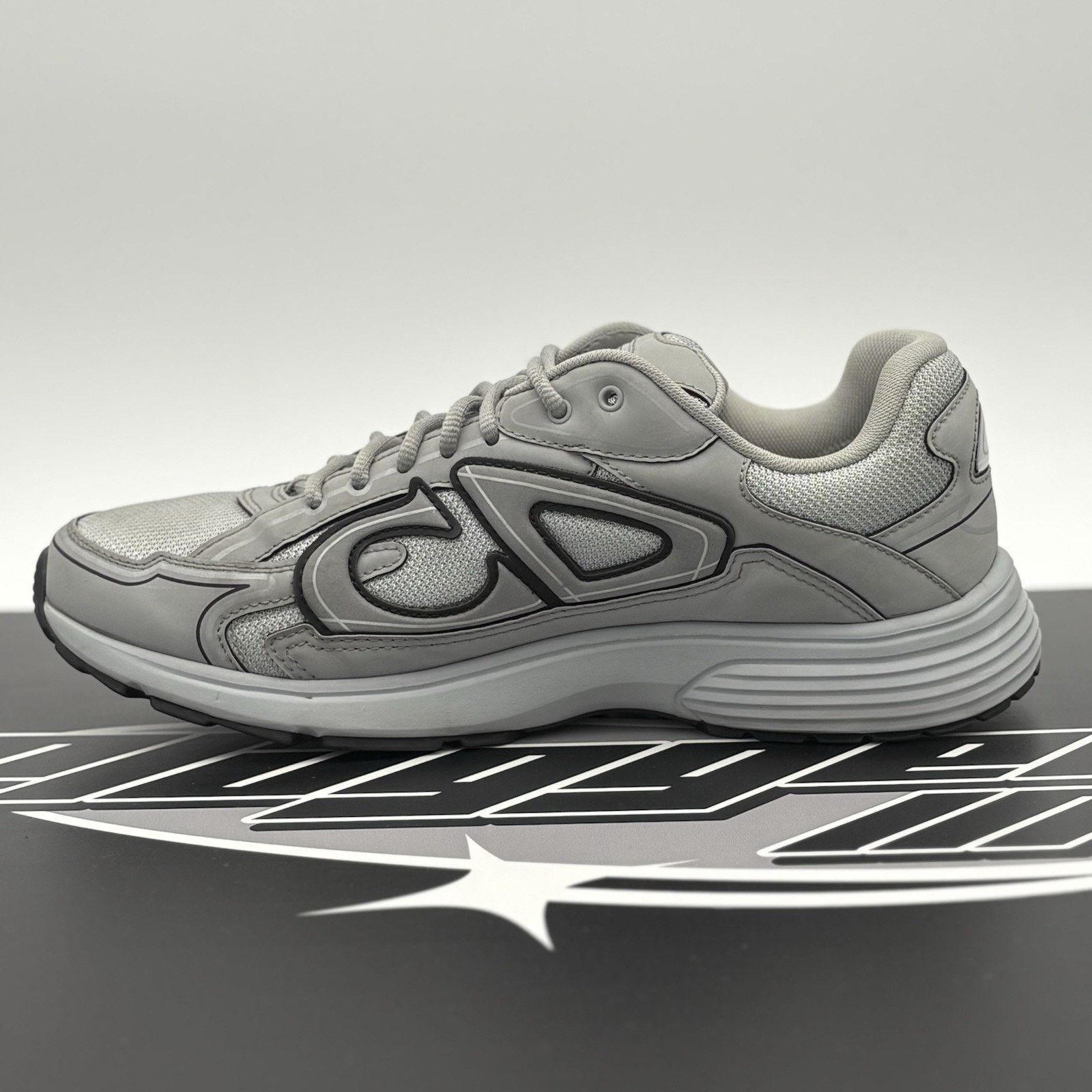Dior B30 Reflective Sneaker ' Gray ' GREAT CONDITION!