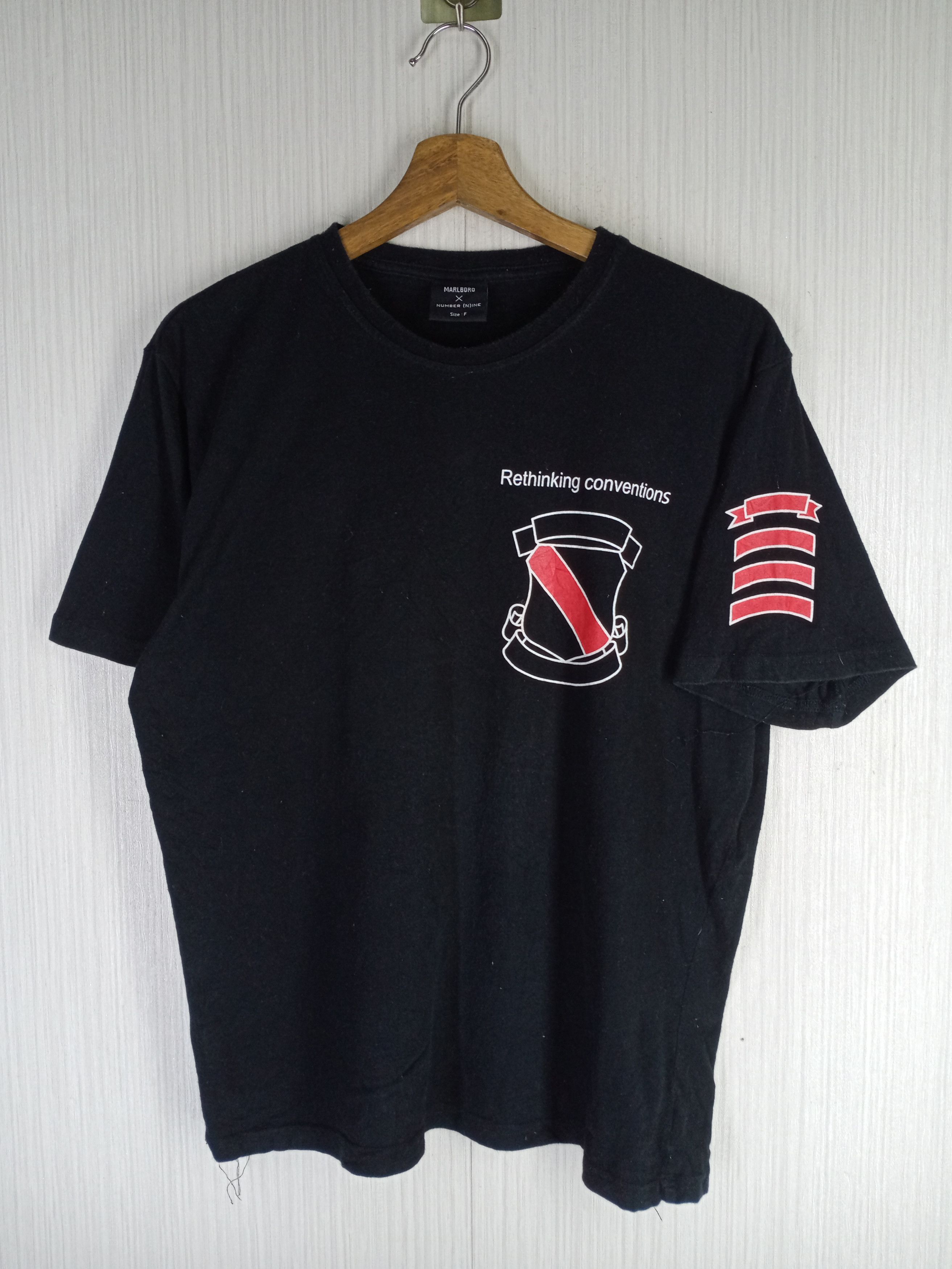 Number (N)ine Rare Number (N)ine X Marlboro Tshirt Size US M / EU 48-50 / 2 - 1 Thumbnail