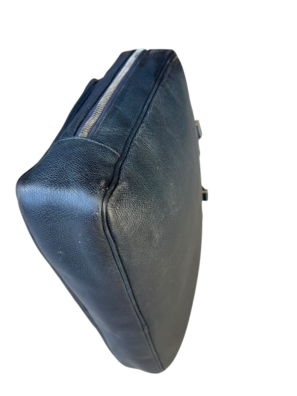 Valextra Avietta Briefcase Valextra Scratches Patina Leather Bag Size ONE SIZE - 11 Thumbnail