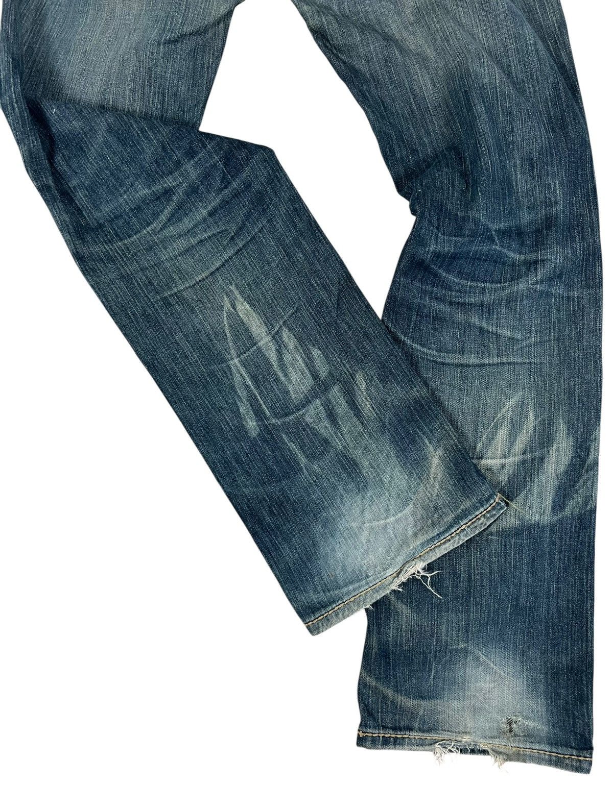 Abercrombie & Fitch California Serfontaine Distressed Jeans Size US 32 / EU 48 - 7 Thumbnail