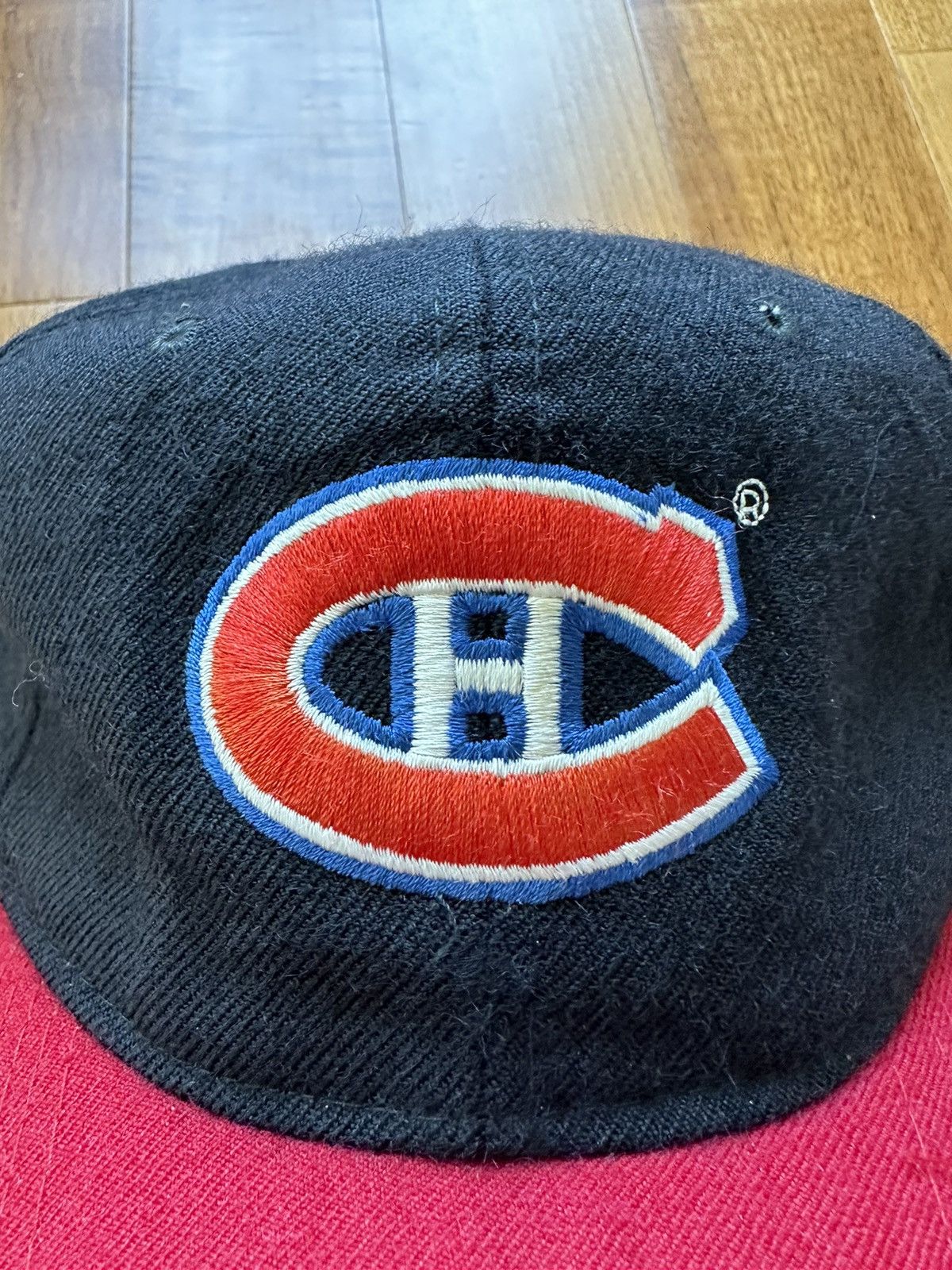 Vintage Vintage 90s Starter Montreal Canadiens Wool Snapback Hat Cap Size ONE SIZE - 5 Thumbnail