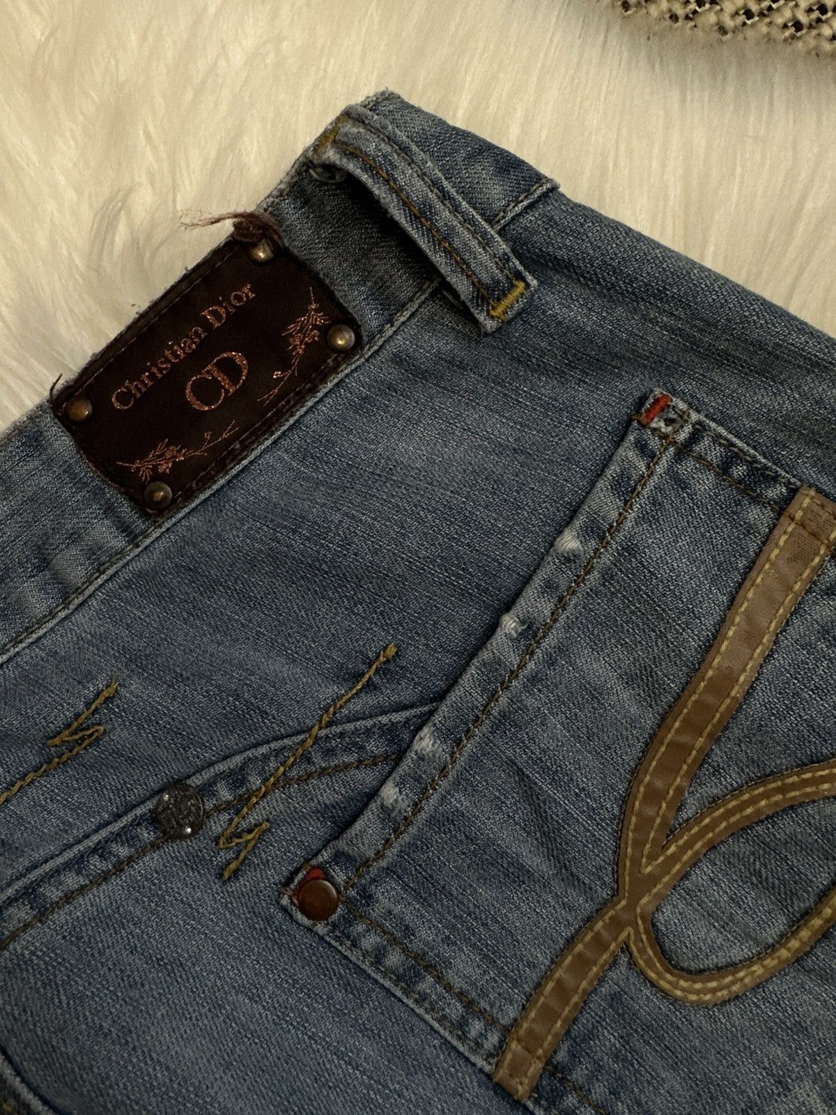 Christian Dior Monsieur Christian Dior Made in Italy Vintage Jeans Denim Rare y2k Size 34" / US 12 / IT 48 - 7 Thumbnail