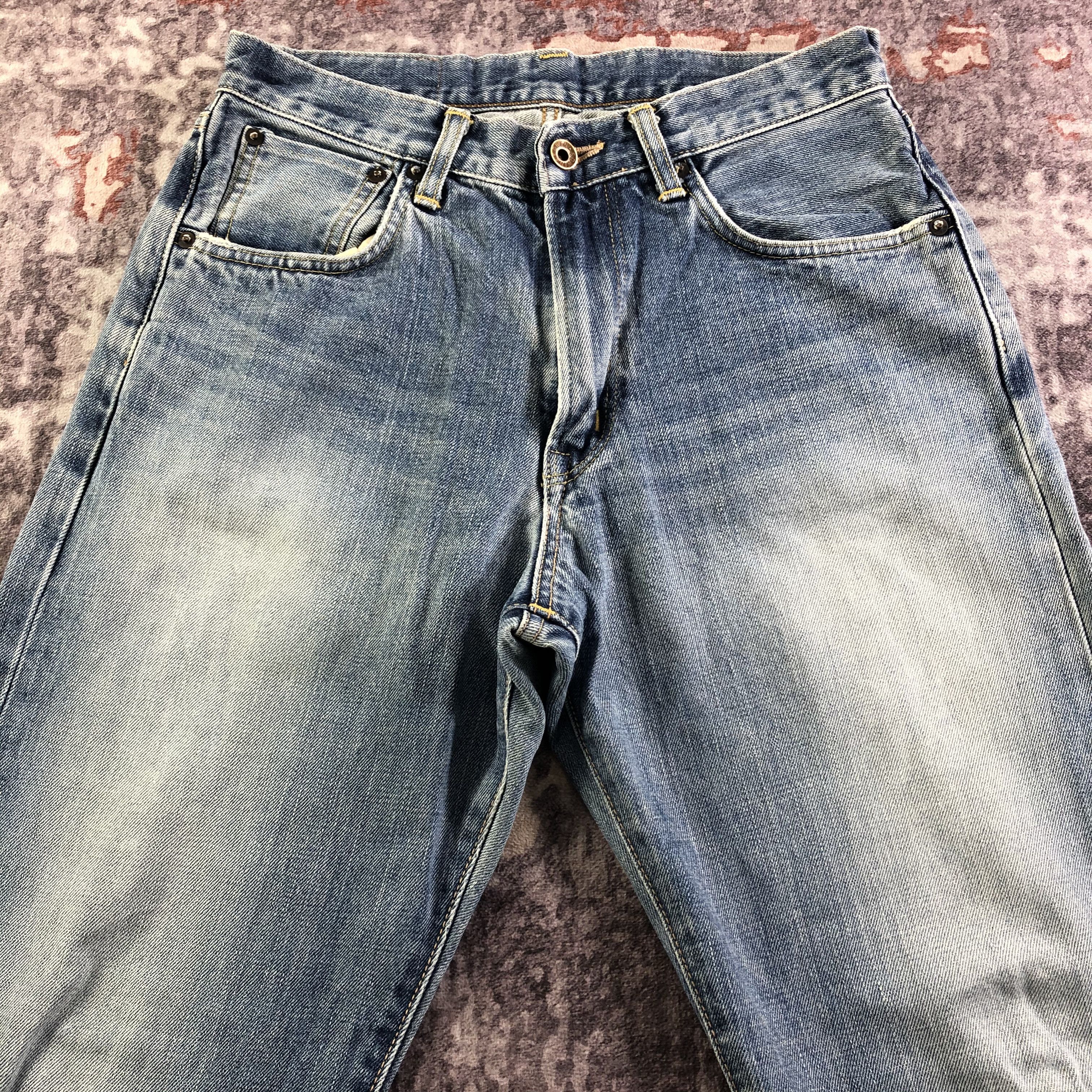 Edwin Vintage Blue Wash Edwin 505 Selvedge Jeans-JM3653 Size US 30 / EU 46 - 3 Thumbnail