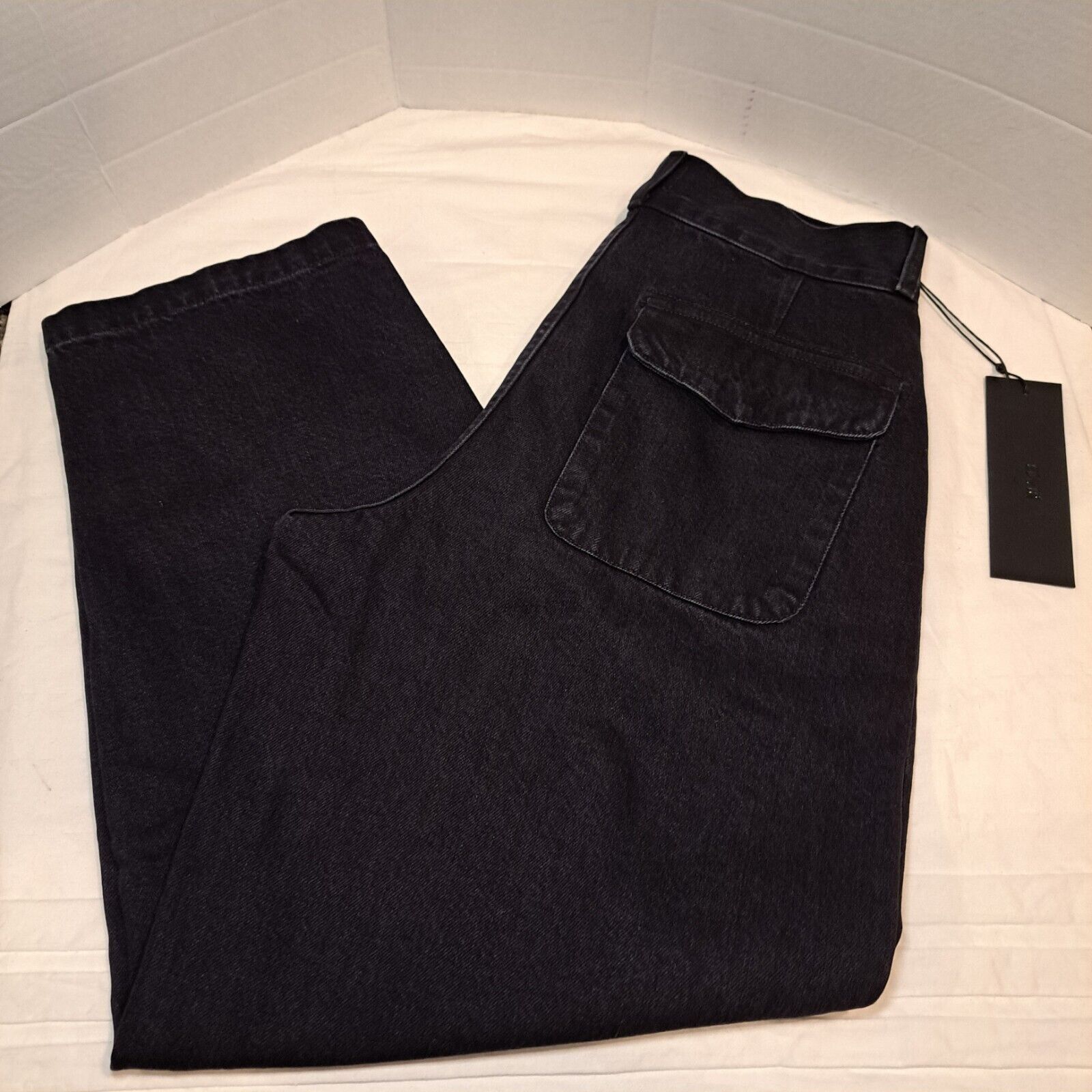Edwin Edwin Jeans Isla Pant Color: Record, Black Size 27 NWT Size 27" / US 4 / IT 40 - 11 Thumbnail