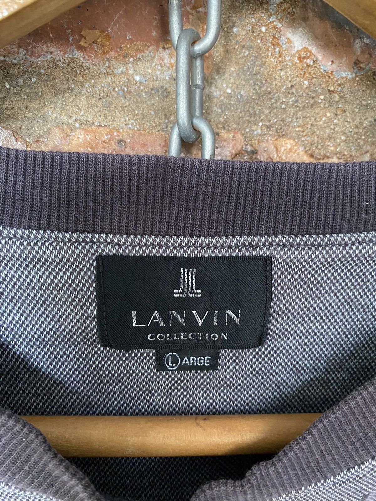 Lanvin Vintage Lanvin Jacquard repeat logo Size US M / EU 48-50 / 2 - 9 Thumbnail