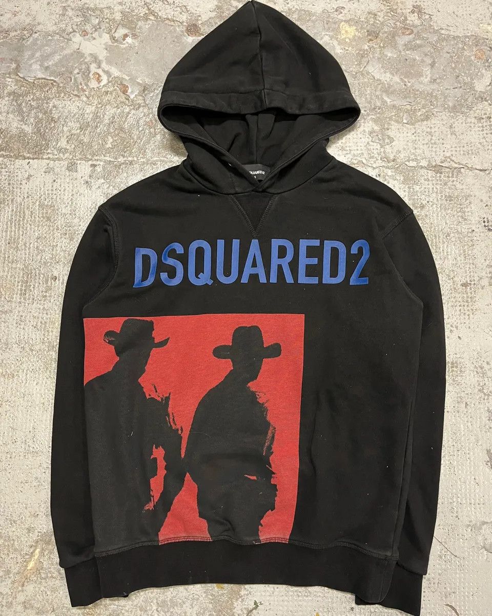 Dsquared2 AW2018 Dsquared2 Black Human Shadow Hoodie Size US S / EU 44-46 / 1 - 4 Thumbnail