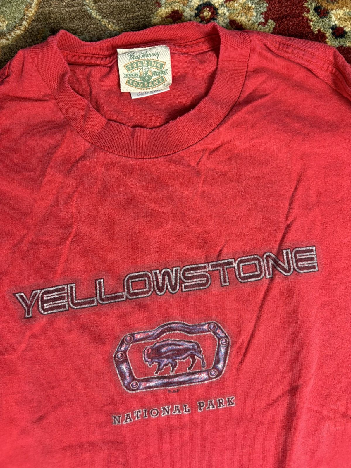 Alstyle × Vintage Vintage Yellowstone 1998 long sleeve T-shirt Size US XL / EU 56 / 4 - 4 Thumbnail