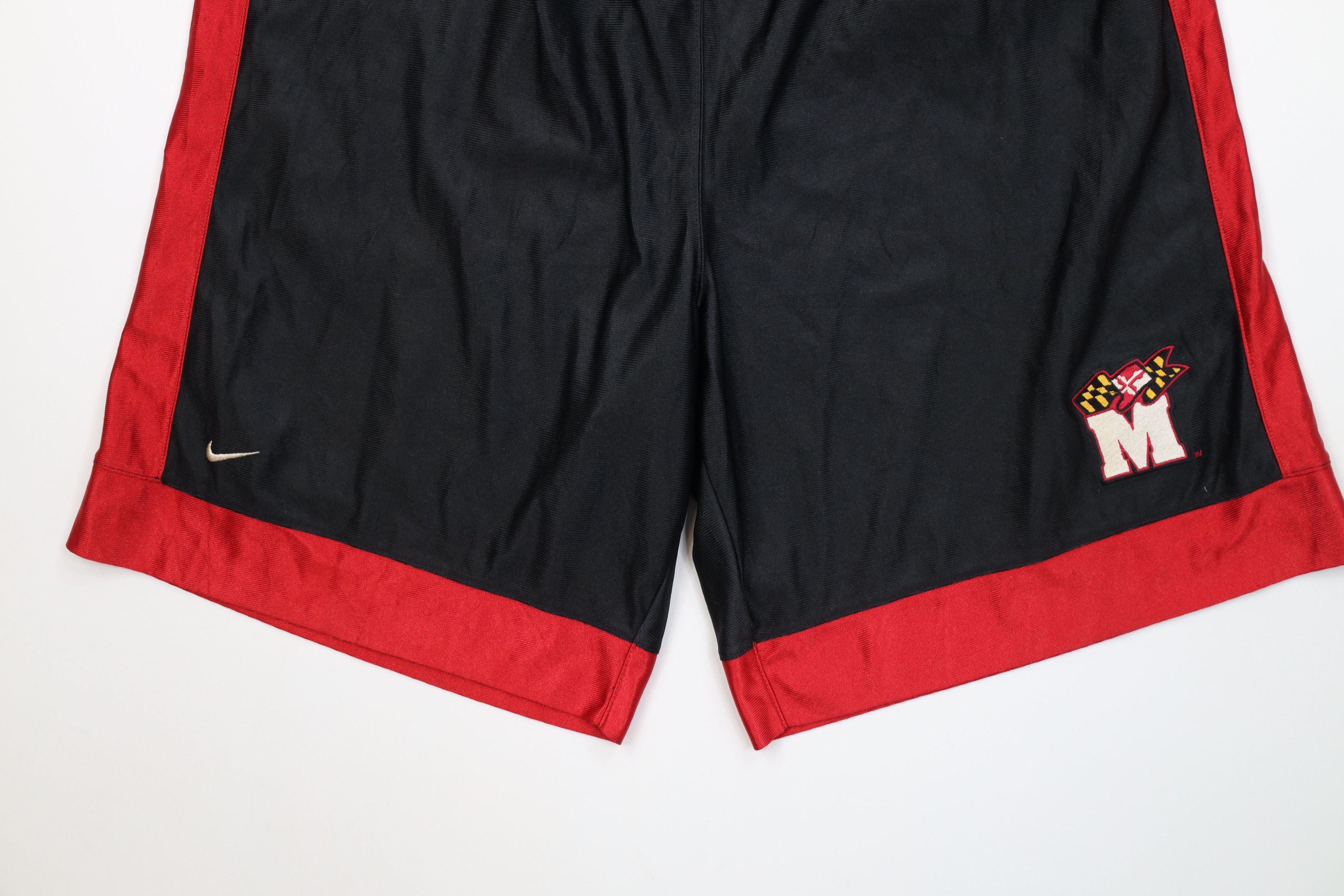 Nike Vintage Y2K Nike Mini Swoosh University of Maryland Shorts Size US 34 / EU 50 - 4 Thumbnail
