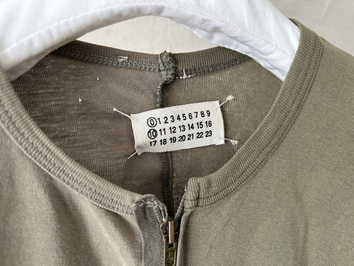 Maison Margiela 2001 S/S Artisanal Zip Two Tone 0 10 Shirt Size US M / EU 48-50 / 2 - 6 Thumbnail