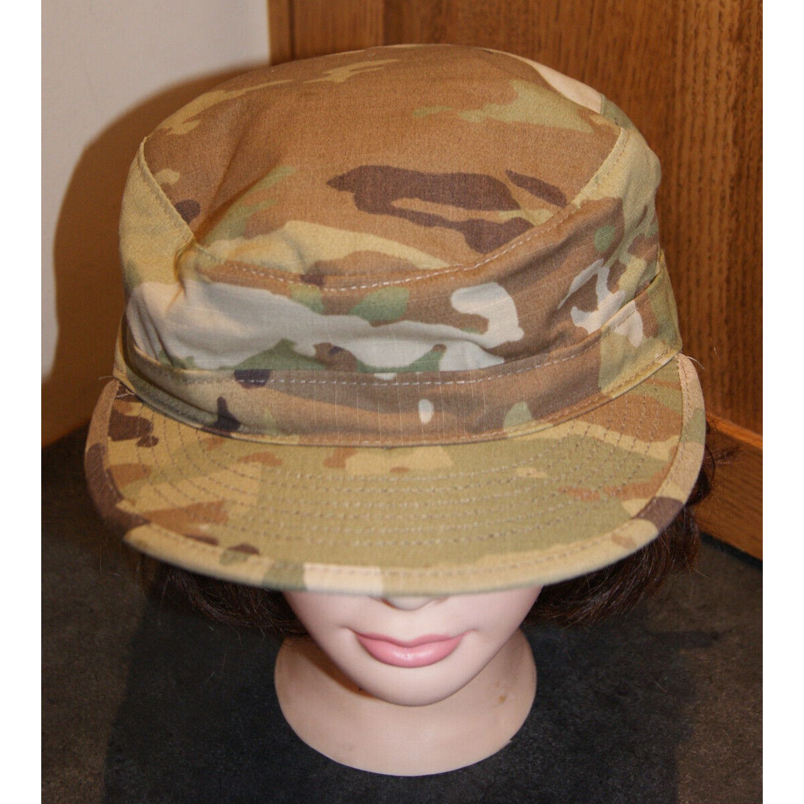 Other US Army Patrol Cap 7 3/8 Military Issued NYCO Woodland Size ONE SIZE - 1 Thumbnail