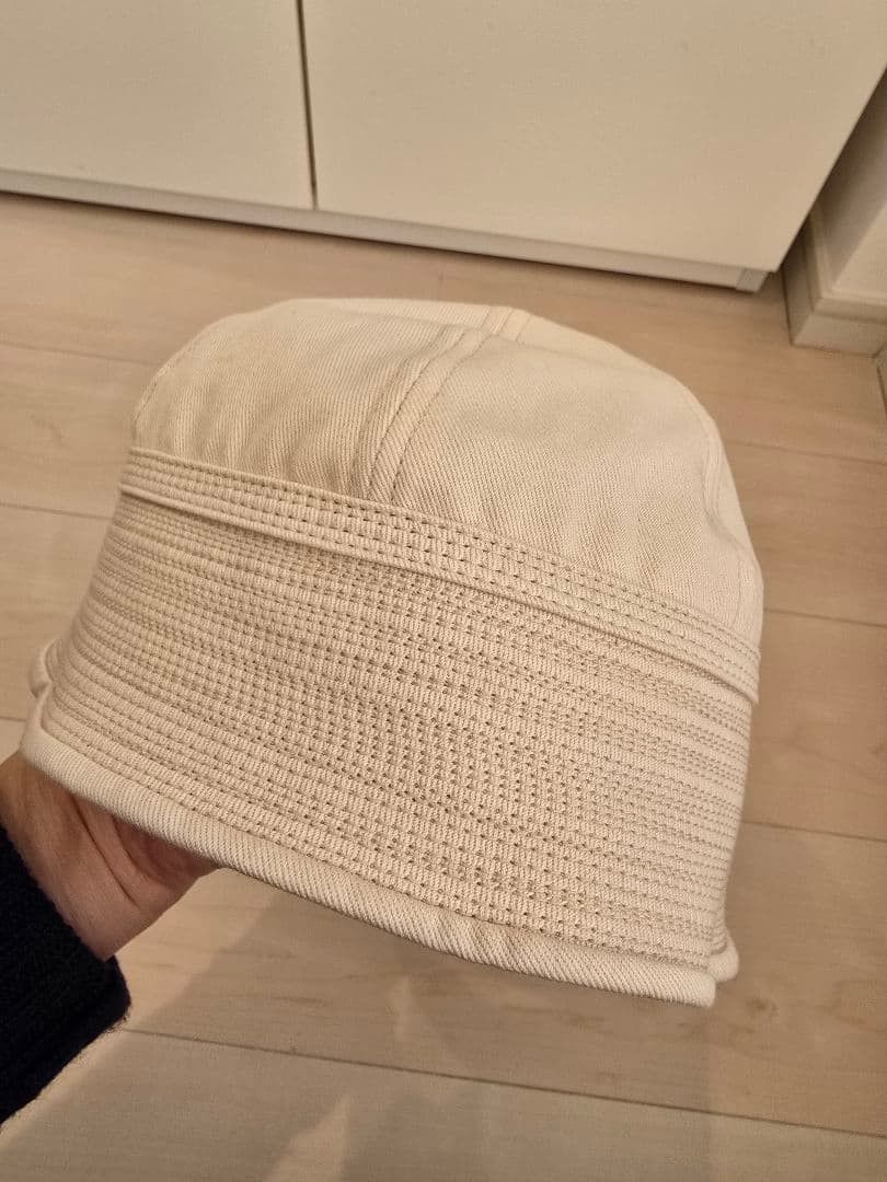 Taiga Takahashi TAIGA TAKAHASHI Bucket Hat Ivory One Size Size ONE SIZE - 4 Thumbnail