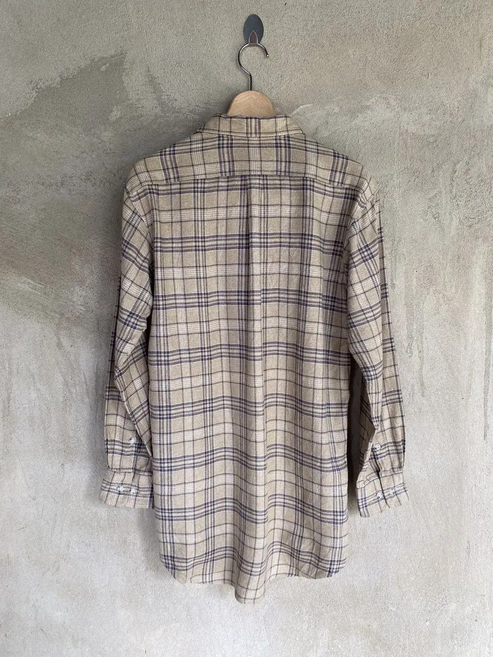 Burberry Vintage Burberry Plaid Tartan Flannel Shirt Button Up Size US M / EU 48-50 / 2 - 8 Thumbnail
