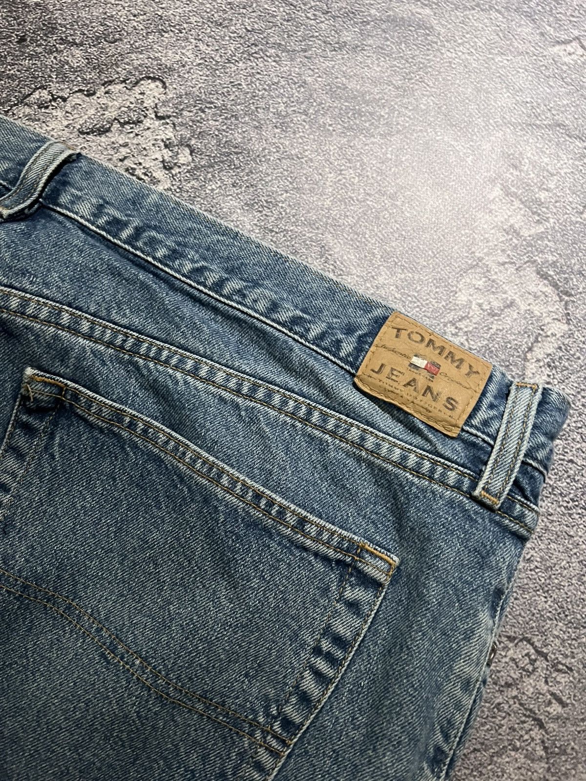 Tommy Hilfiger Faded Tommy Hilfiger Baggy Jean / Distressed Swag Style Size US 42 / EU 58 - 6 Thumbnail