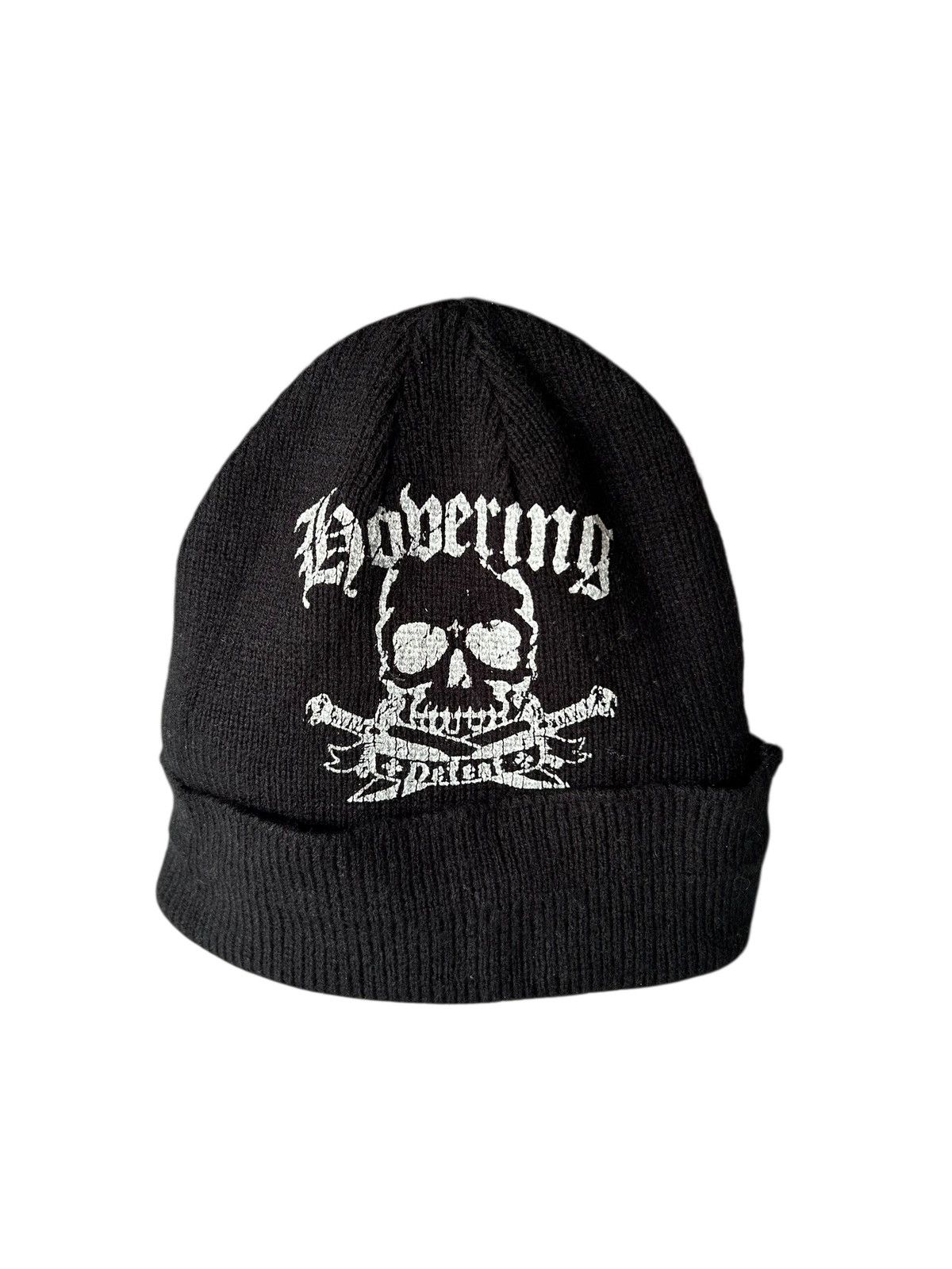 14th Addiction × If Six Was Nine × Le Grande Bleu (L.G.B.) Hovering Skull Japanese Punk Bondage Beanie Hats Size ONE SIZE - 5 Thumbnail