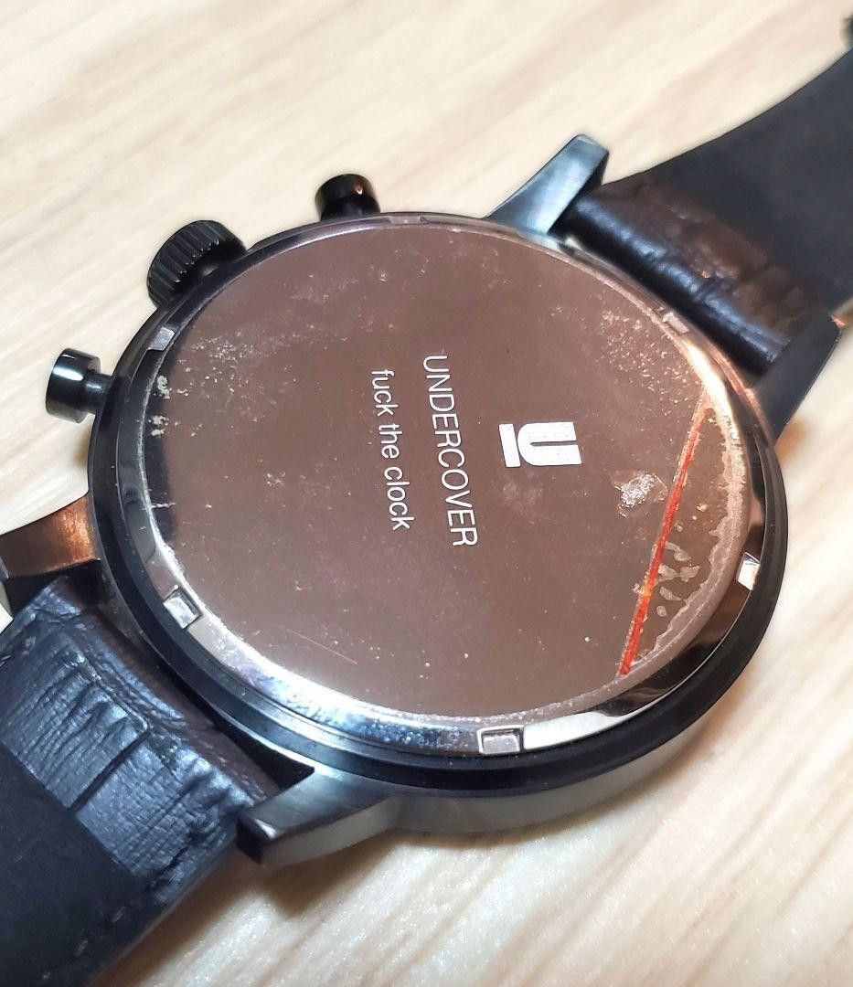 Undercover "FUCK THE CLOCK" Leather Watch Size ONE SIZE - 3 Thumbnail