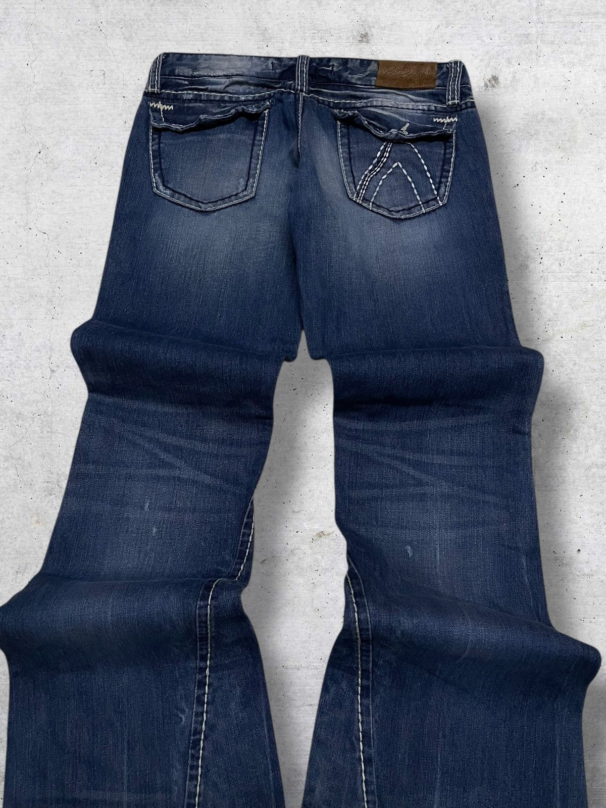 Japanese Brand VINTAGE BUCKAROO CRAFTED JAPAN DESIGNER 90S FLARED CUT DENIM Size US 30 / EU 46 - 11 Thumbnail