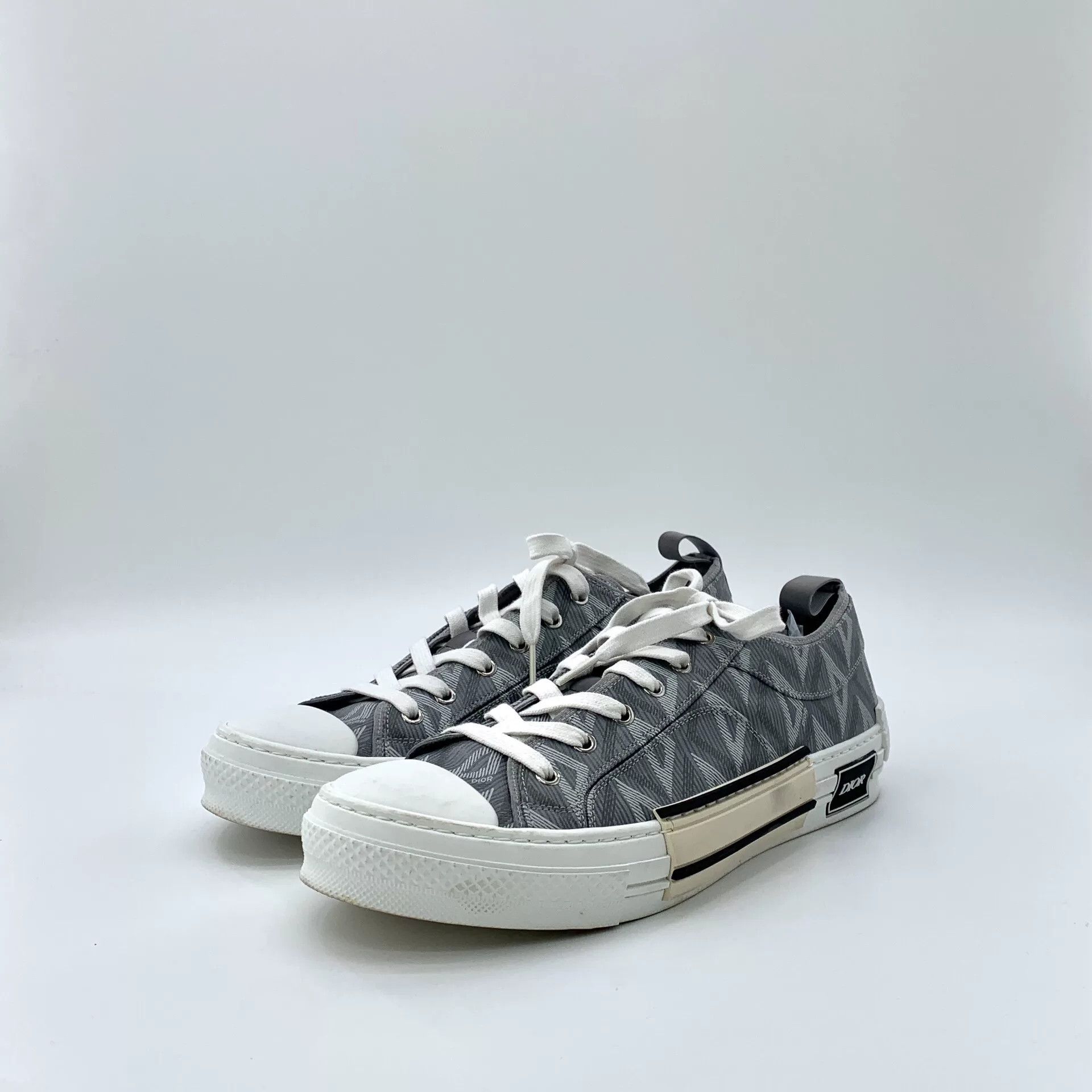 Dior Dior B23 Low-Top Canvas Sneakers Size US 10 / EU 43 - 1 Thumbnail