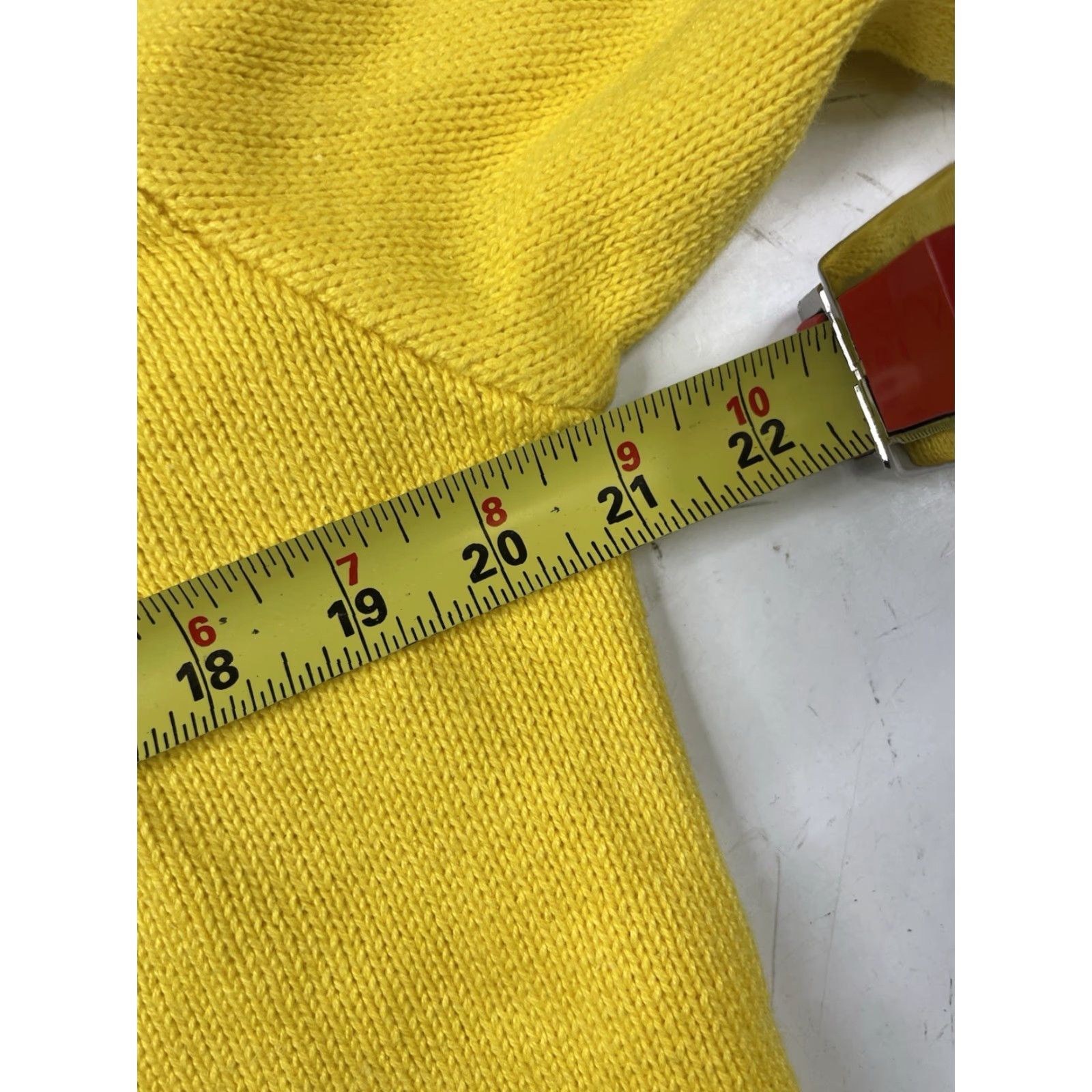 Vintage VINTAGE Storybook Knits Sweater Full Zip Womens Small Yellow Panda Bear Animals Casual Knit Zipper - Size S / US 4 / IT 40 - 7 Thumbnail
