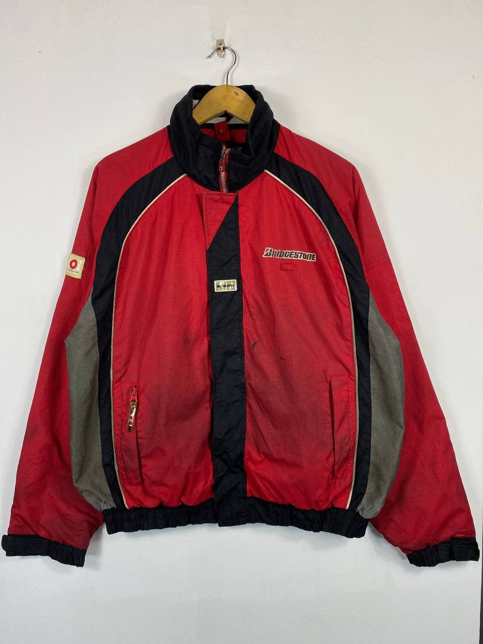 blizzak bridgestone jacket oil stain