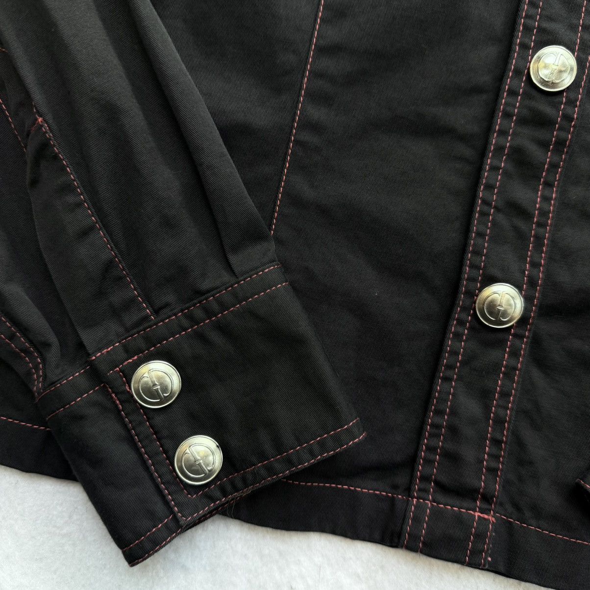 Gucci GUCCl By Tom Ford 1996 Redline Stitch Utility Jacket Size M / US 6-8 / IT 42-44 - 5 Thumbnail