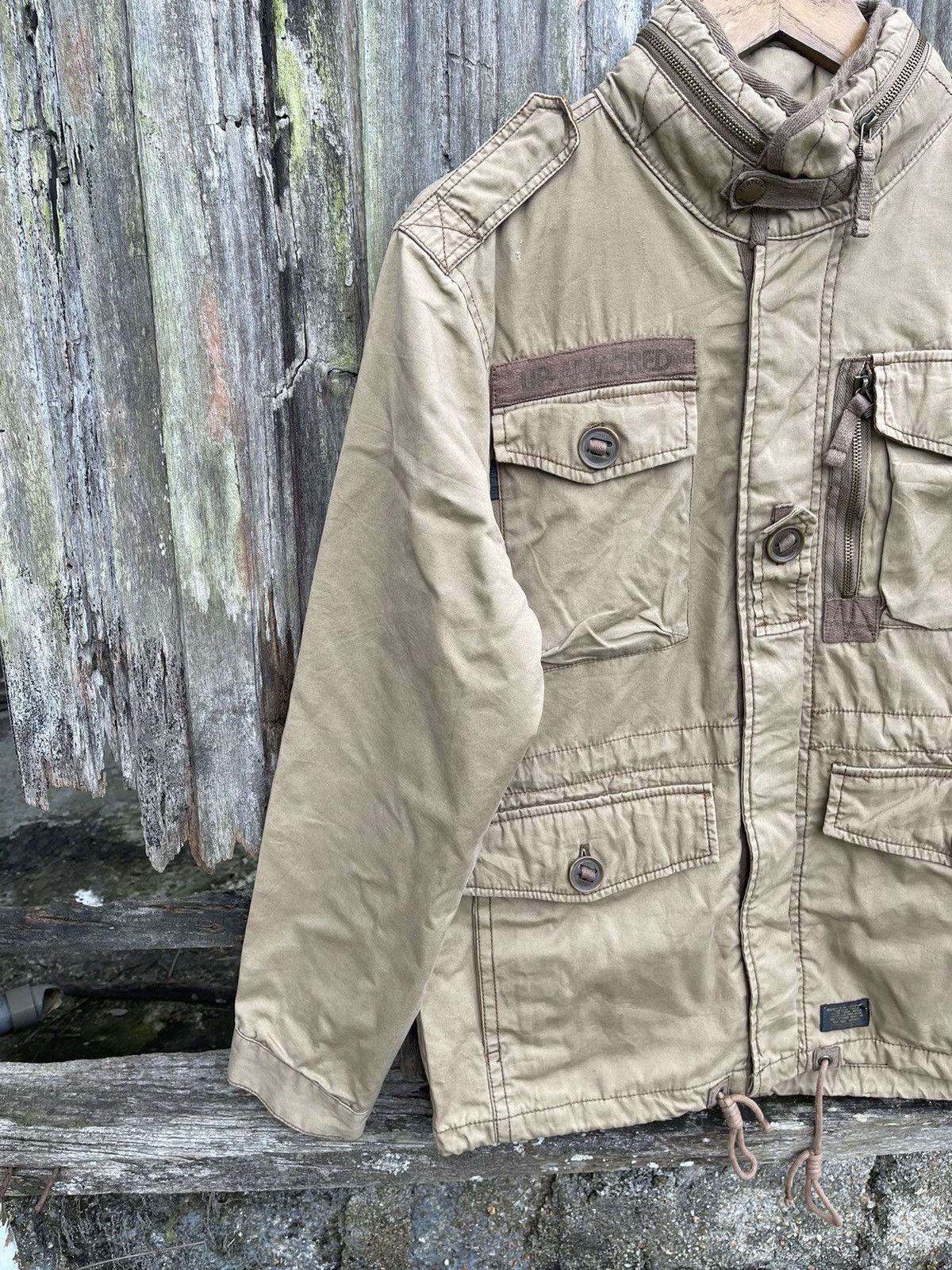 Vintage Surplus Brand Tactical Field Jacket Military Style Zip Hood Size US L / EU 52-54 / 3 - 6 Thumbnail