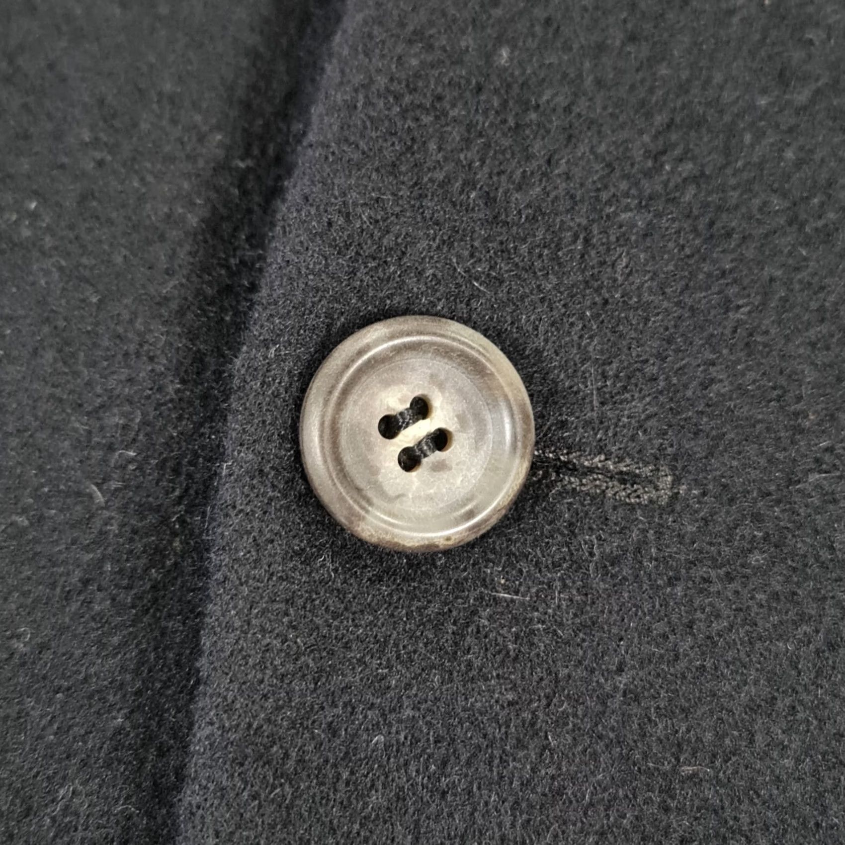 Hugo Boss VINTAGE Hugo Boss Mens Blazer Black 42 L Wool Angora Jacket USA Classic Designer Size 42R - 4 Thumbnail