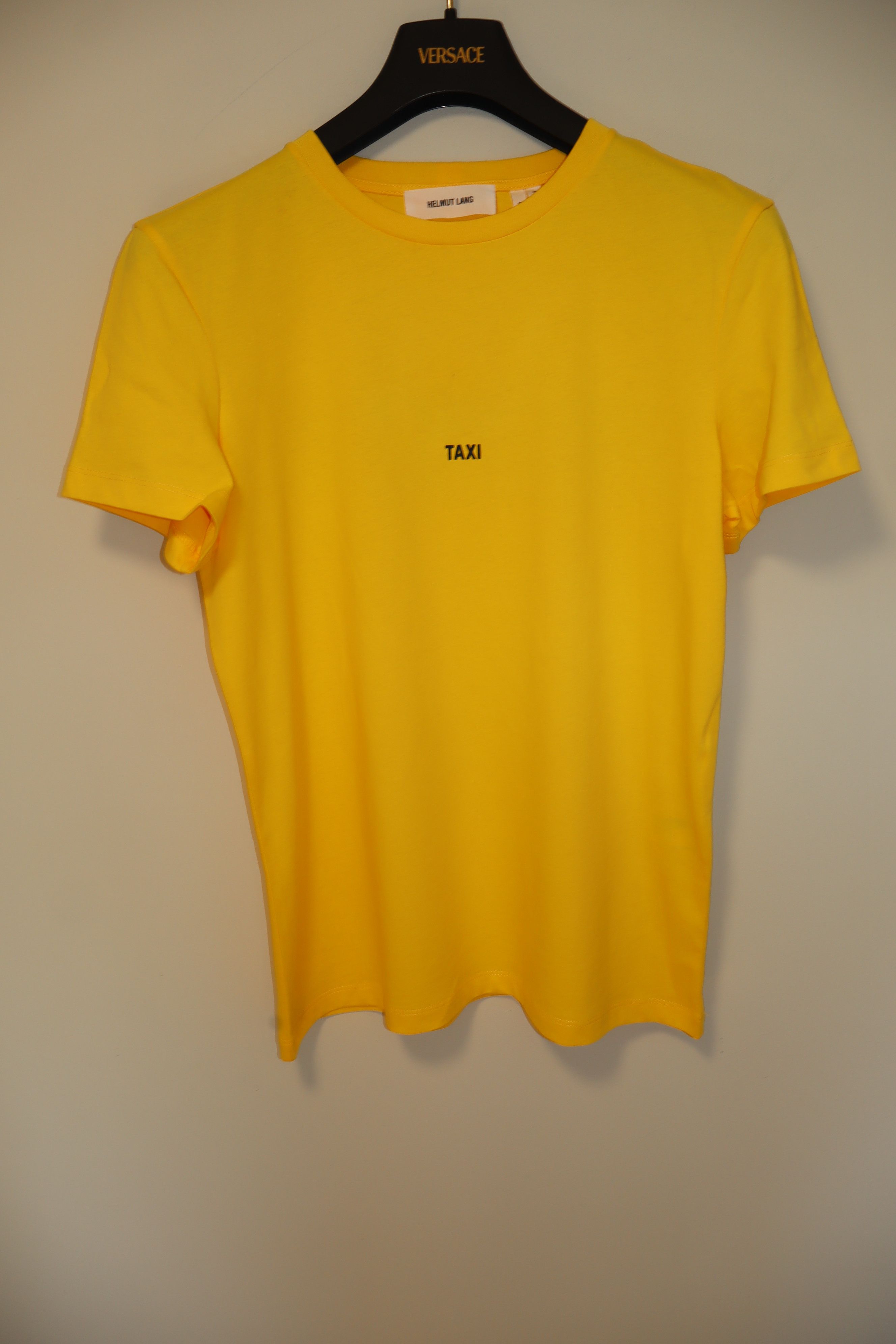 Helmut Lang Helmut Lang 'Mutual Funds' Sheer Nude/Yellow T-Shirt