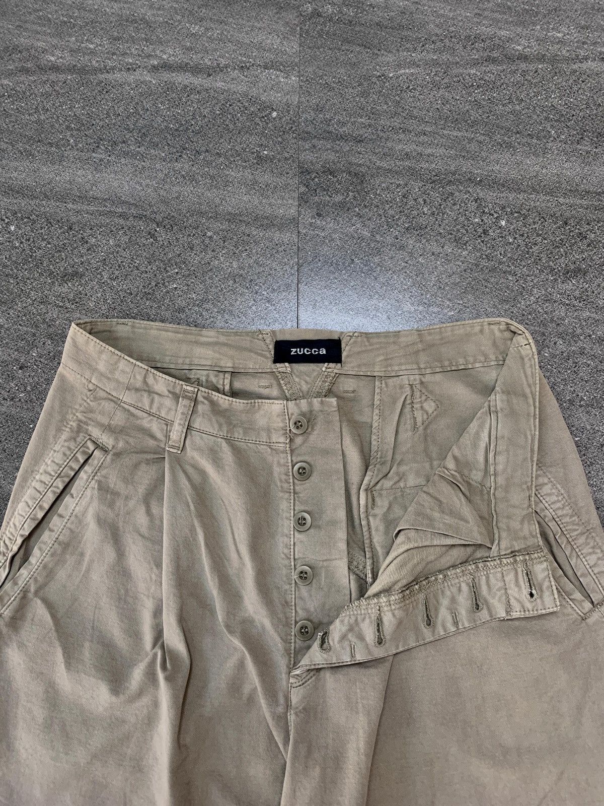 Zucca Zucca Buckle Back Wideleg Pants - 30” Size US 30 / EU 46 - 4 Thumbnail