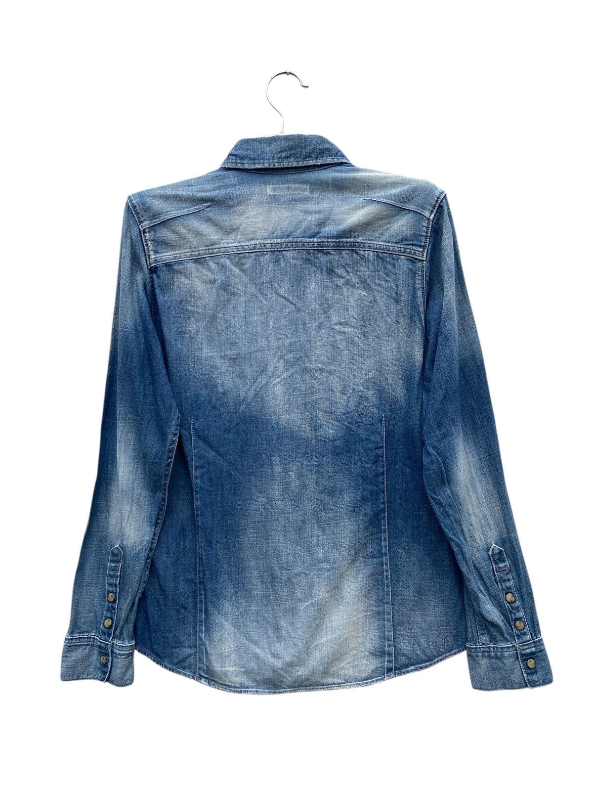 GOSTAR DE FUGA Gostar De Fuga Distressed Western Shirt Size US M / EU 48-50 / 2 - 2 Thumbnail