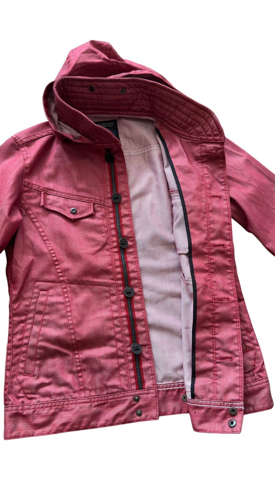 Nicole Club Nicole Club For Men Japan Archive Red Utility Trucker Jacket Size US M / EU 48-50 / 2 - 11 Thumbnail