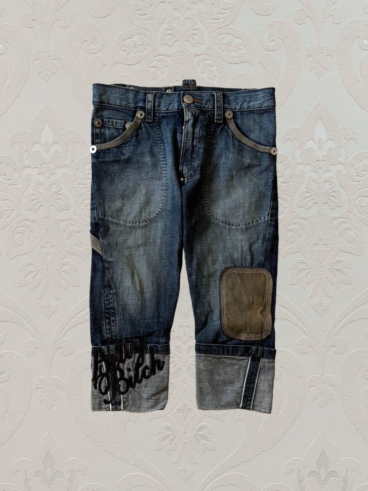 Dsquared S/S 2004 “Betty Bitch” Denim Capri