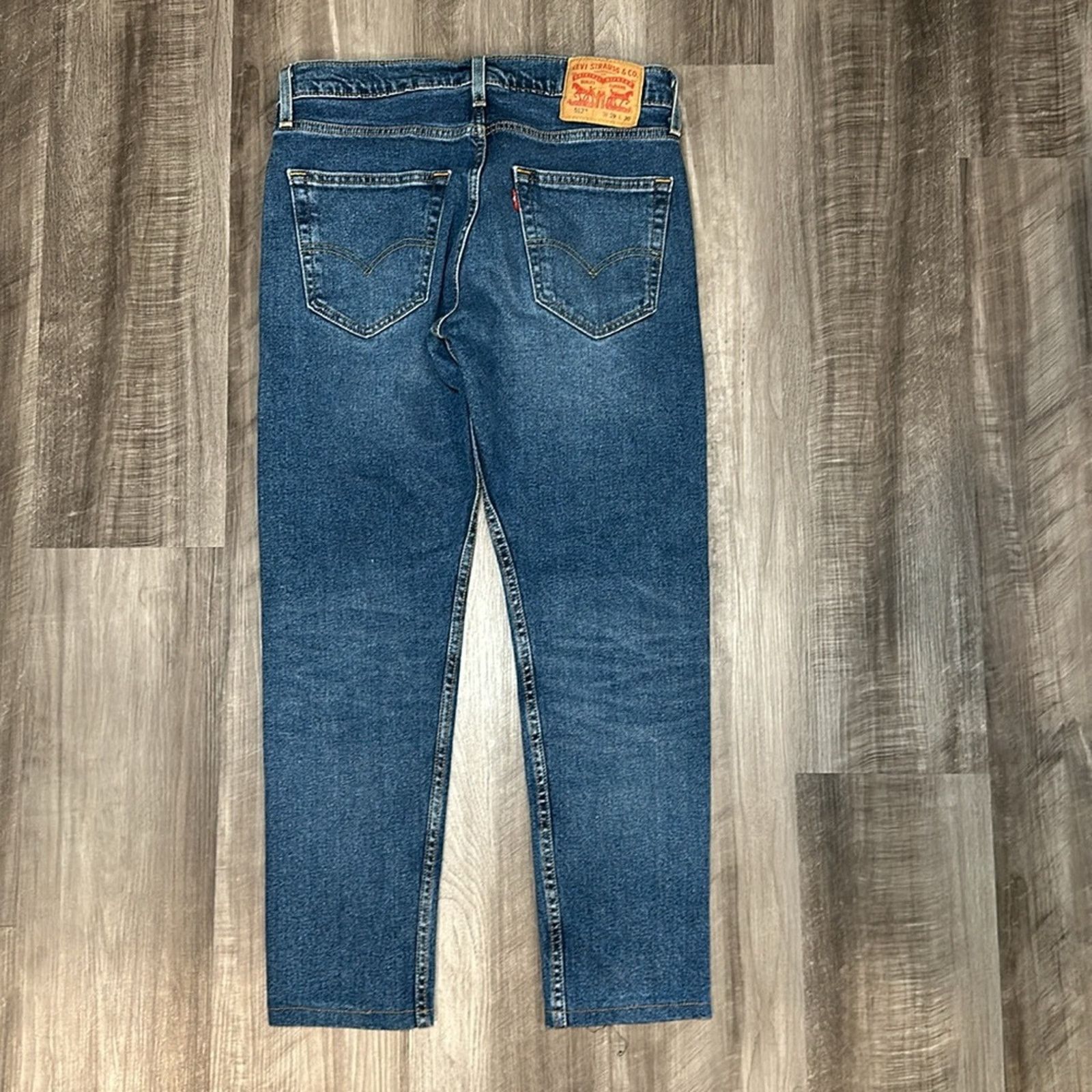 Levi's Levi’s 512 Slim Tapered Jeans - 29x26 Size US 29 - 3 Thumbnail