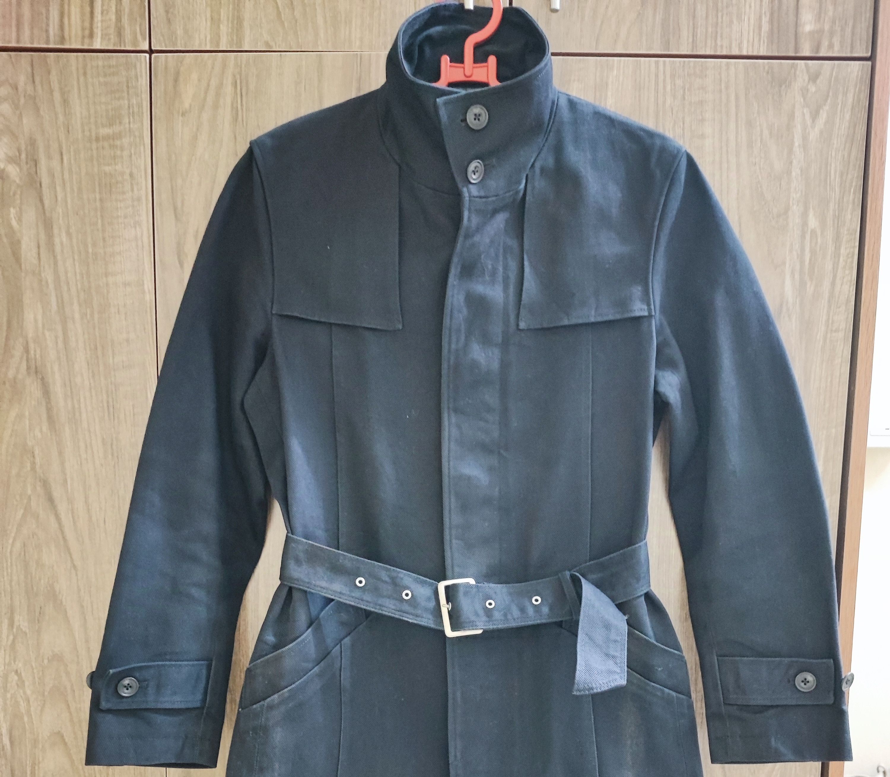 Tornado Mart AVANT GARDE DESIGNER TORNADO MART GOTHIC LONG TRENCH JACKET Size US M / EU 48-50 / 2 - 2 Thumbnail