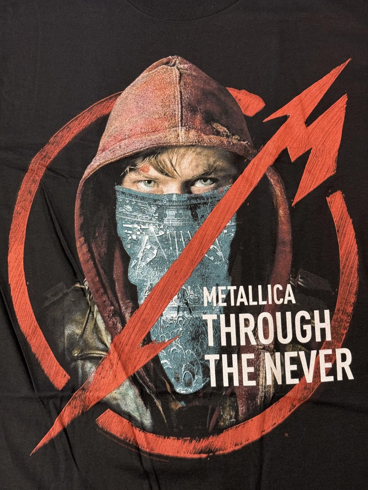 Designer Metallica Movie Promo T-shirt - Band Through The Never Tee Size US S / EU 44-46 / 1 - 3 Thumbnail
