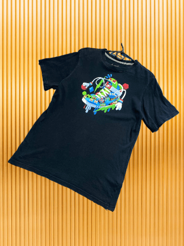 Nike Vintage 90s Nike Spellout Faded Tee Size US XL / EU 56 / 4 - 1 Thumbnail