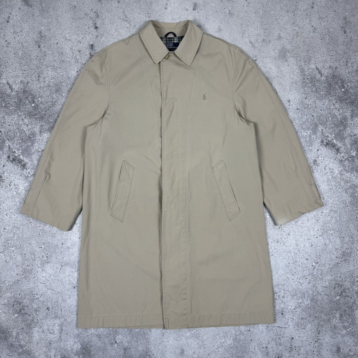Polo Ralph Lauren Vintage Polo Ralph Lauren Beige Trench Coat Size US M / EU 48-50 / 2 - 3 Thumbnail