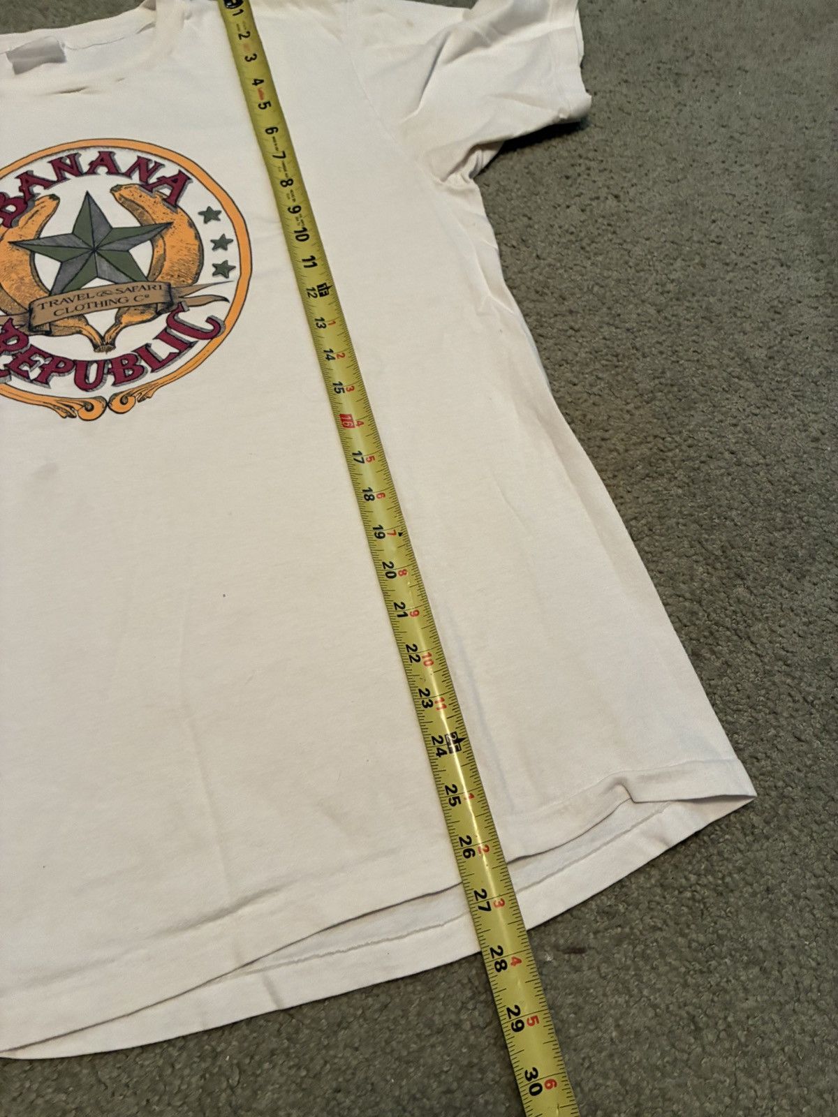 Banana Republic Vintage 80s Banana Republic tee shirt Size US L / EU 52-54 / 3 - 6 Thumbnail