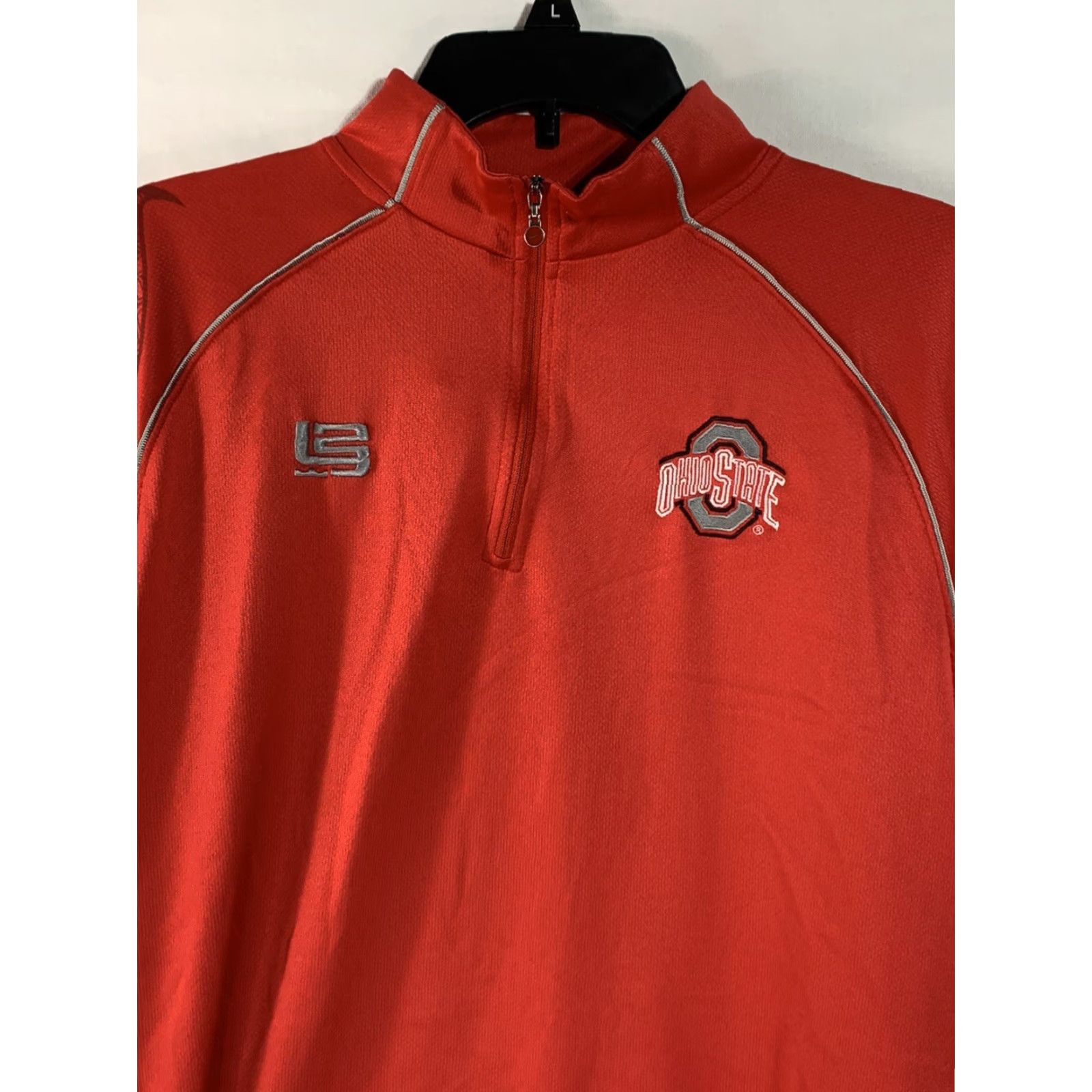 Nike VINTAGE Nike Mens M Ohio State University Middle Swoosh Warm Up Shirt Size US M / EU 48-50 / 2 - 2 Thumbnail